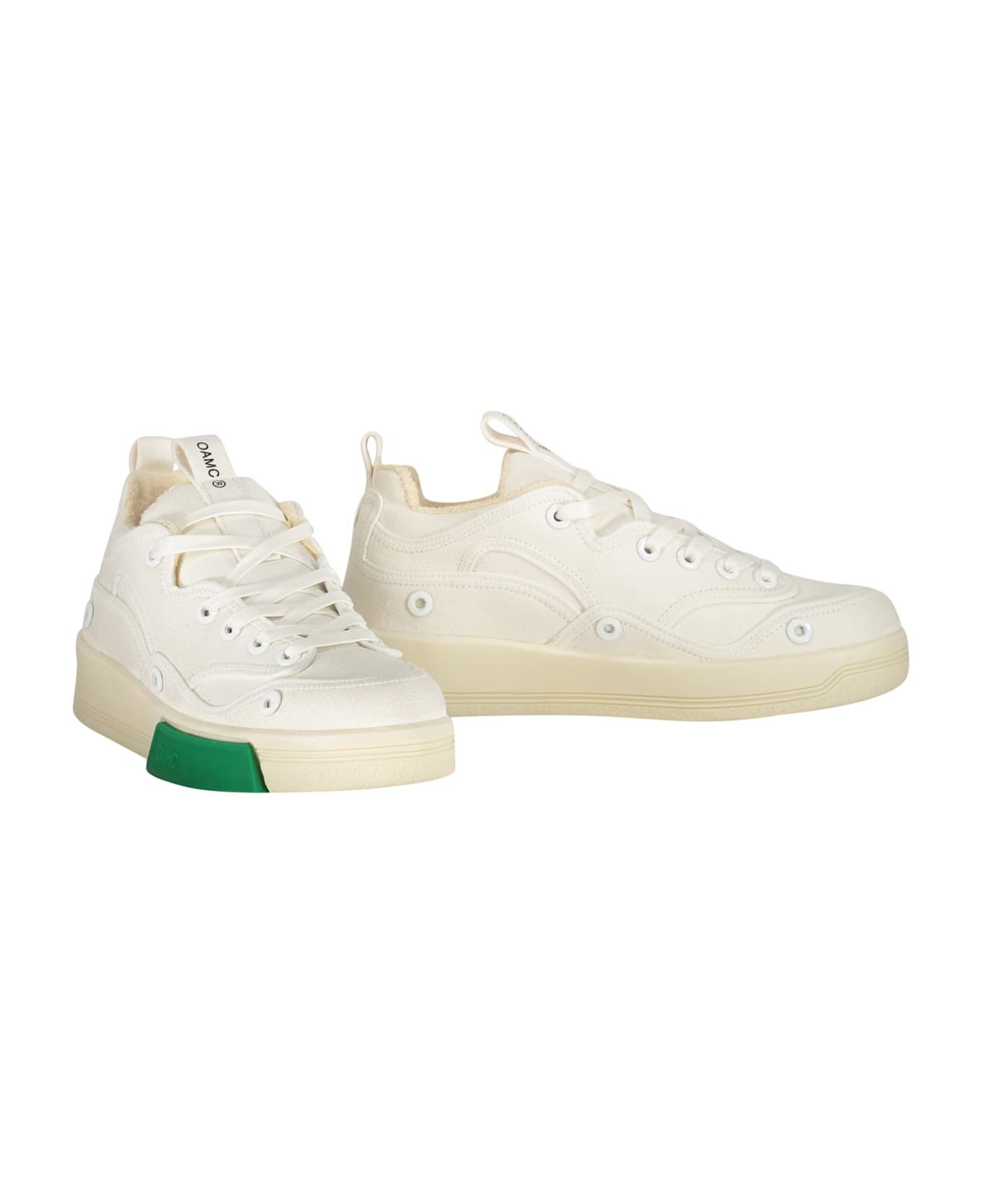 OAMC Fabric Low-top Sneakers - White
