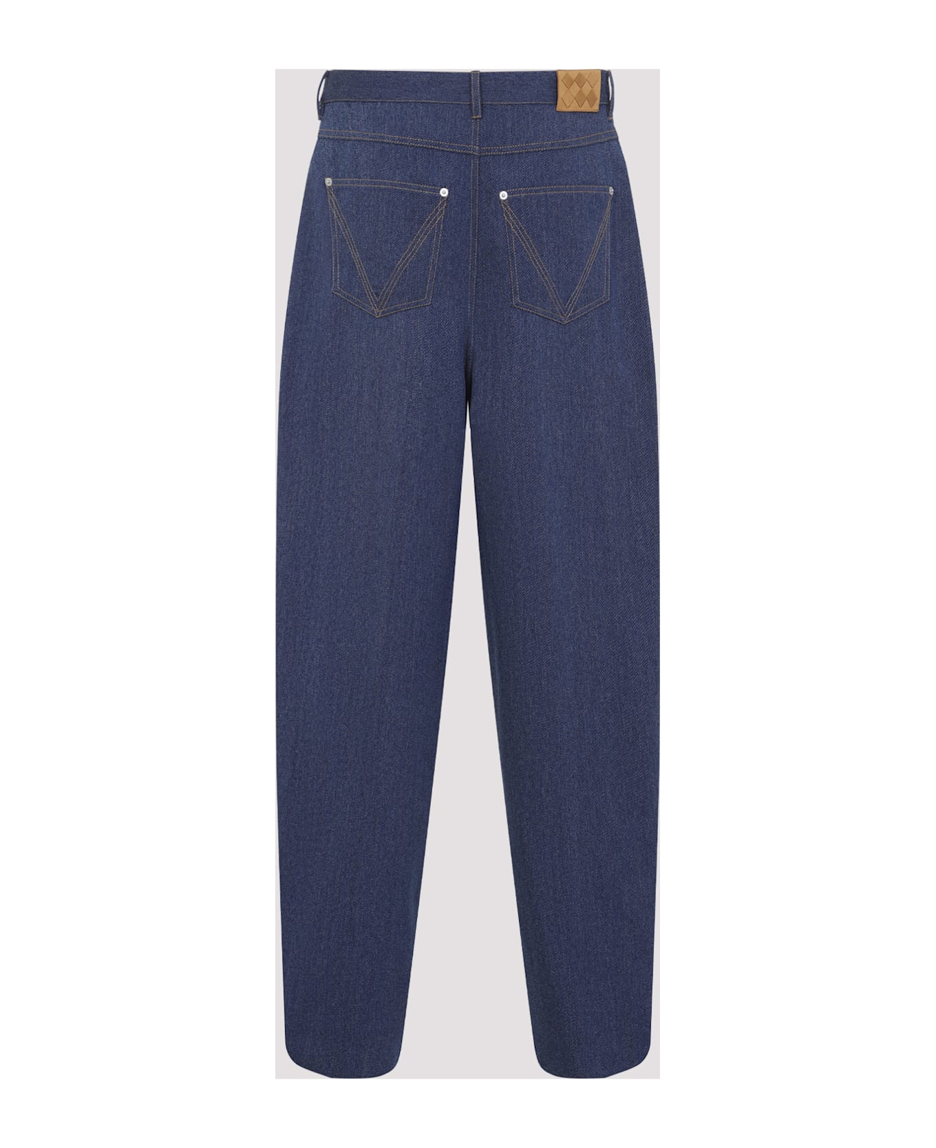 Bottega Veneta Wool And Cotton Jeans - Indigo