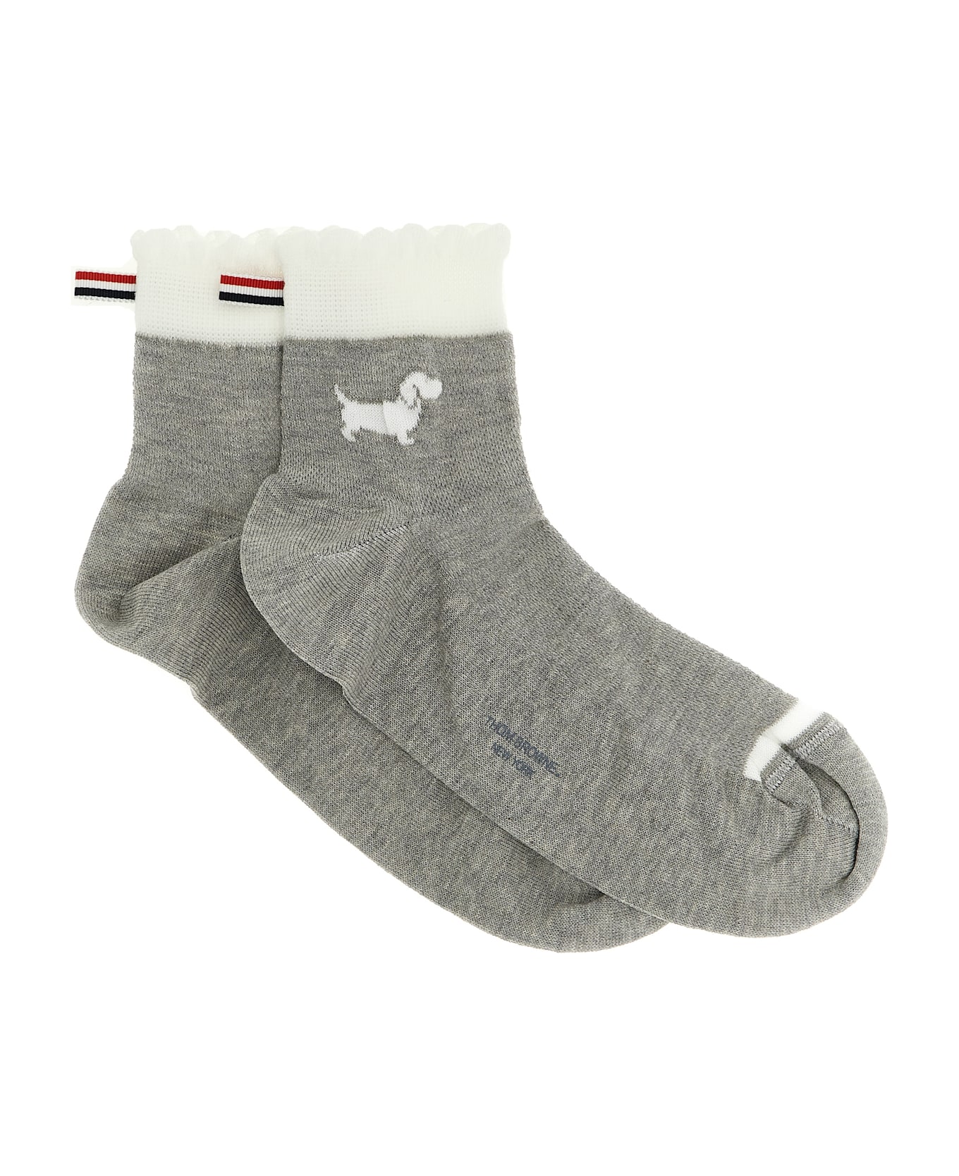 Thom Browne 'hector' Socks - Gray
