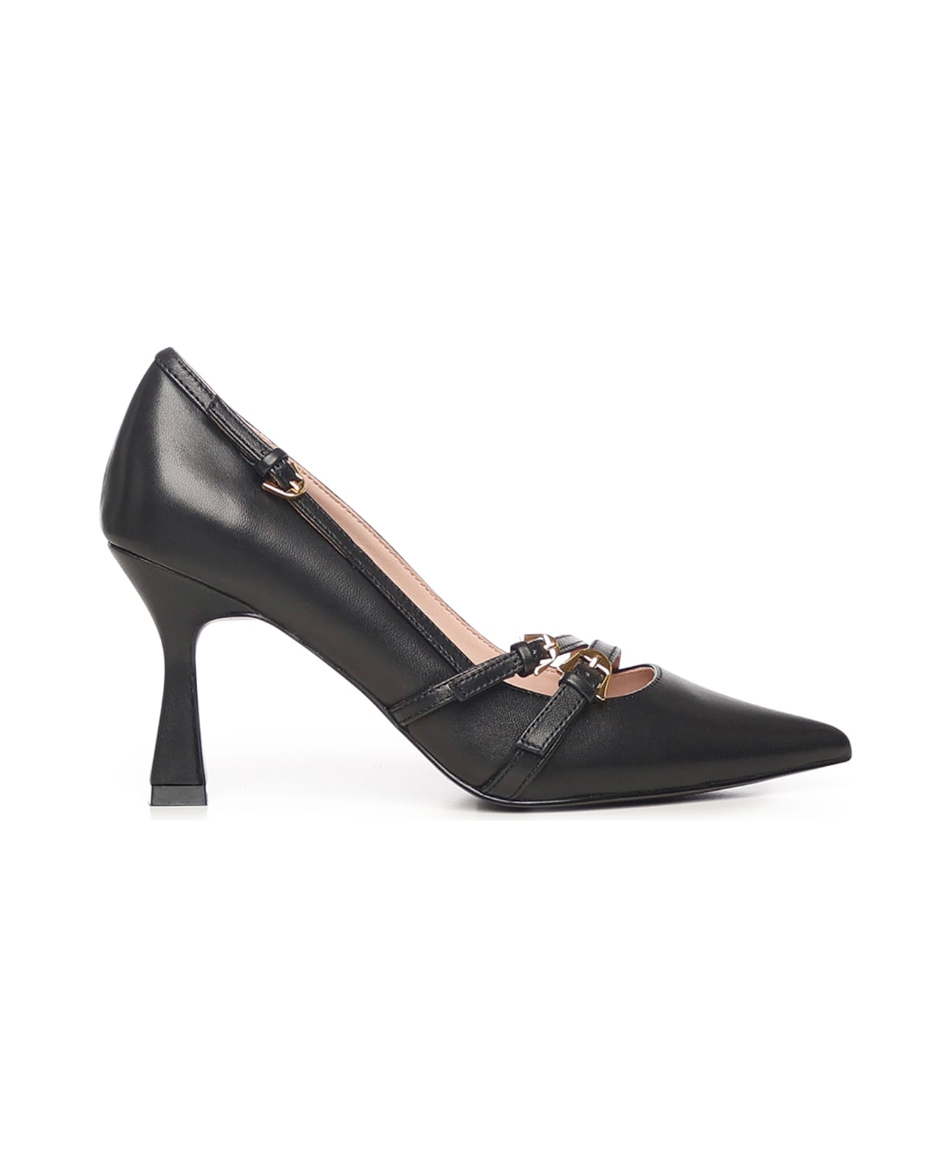 Coccinelle Fernanda Leather Pumps - Black