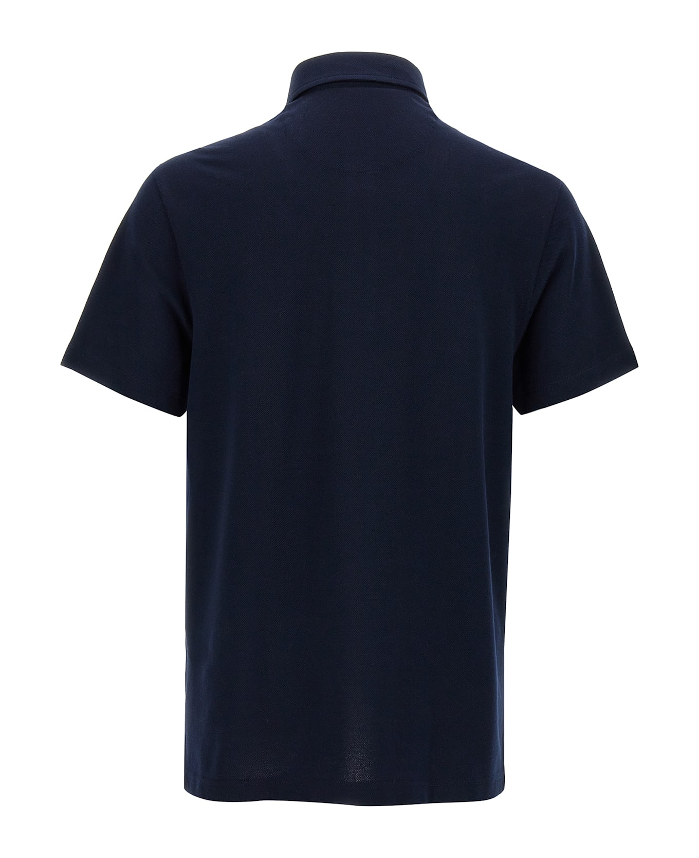 Brioni Cotton Polo Shirt - Blue