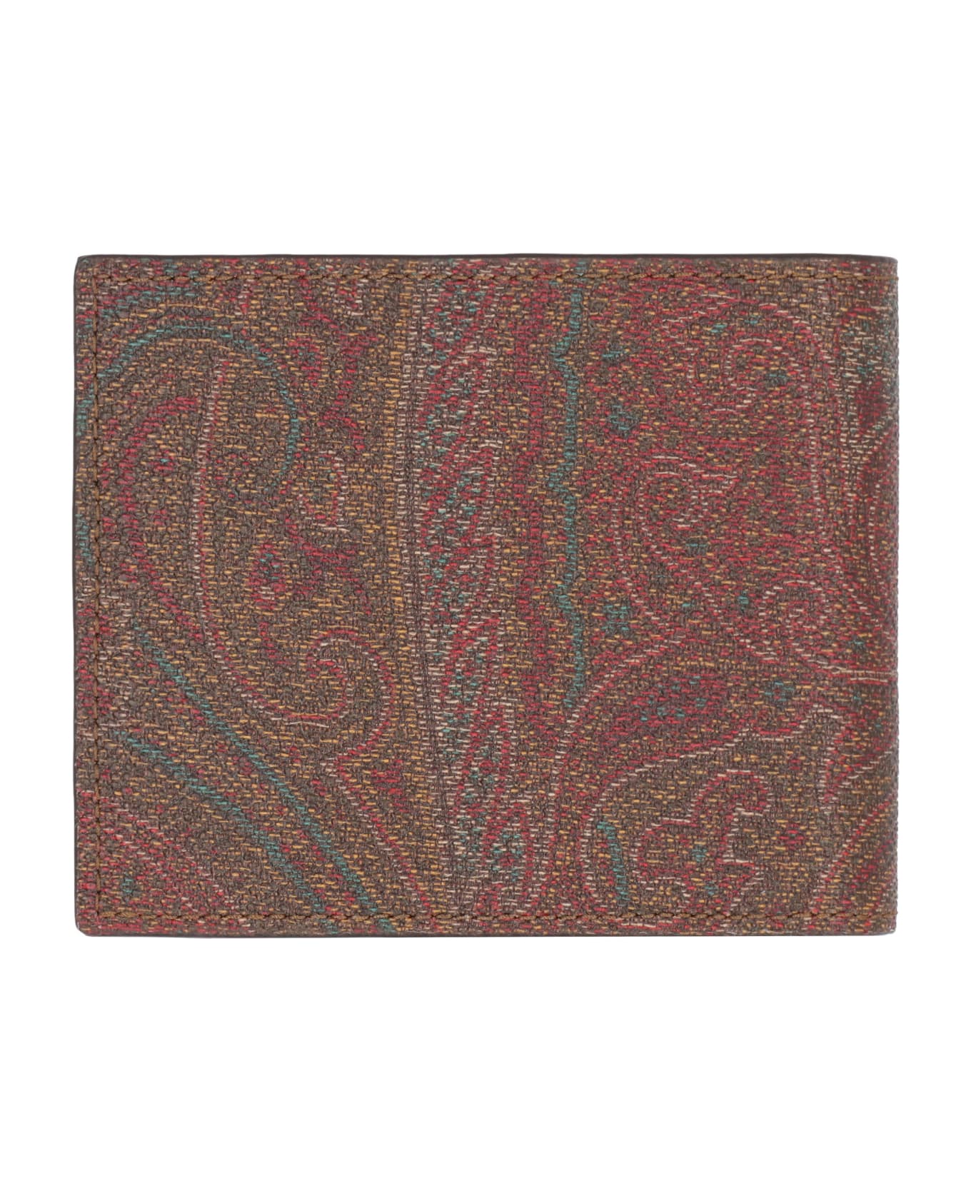 Etro Paisley Print Wallet - Multicolor