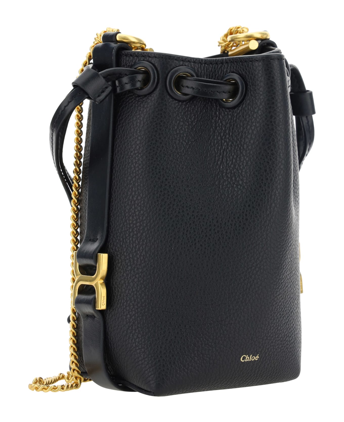 Chloé Micro Marcie Shoulder Bag - Black