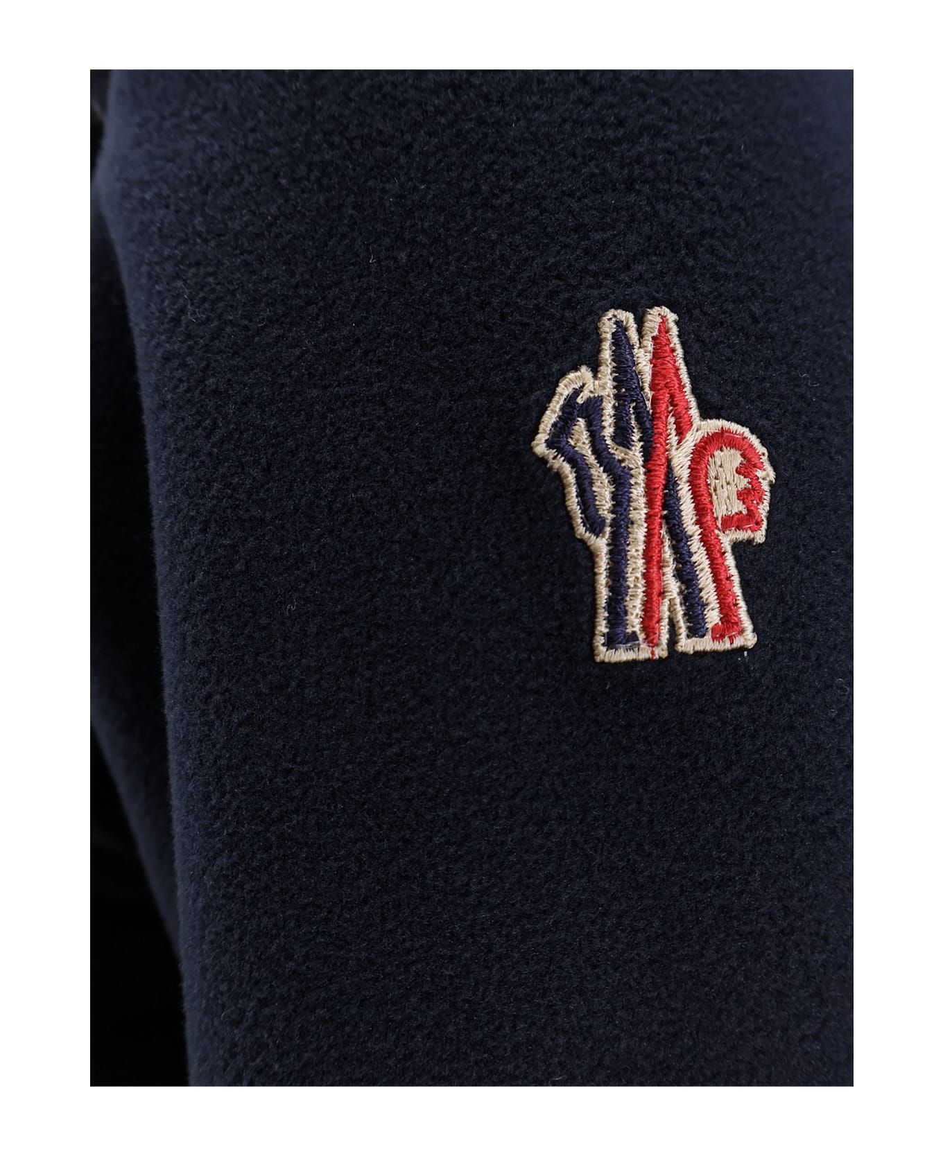 Moncler Grenoble Jacket With Padded And Quilted Insert - Blue