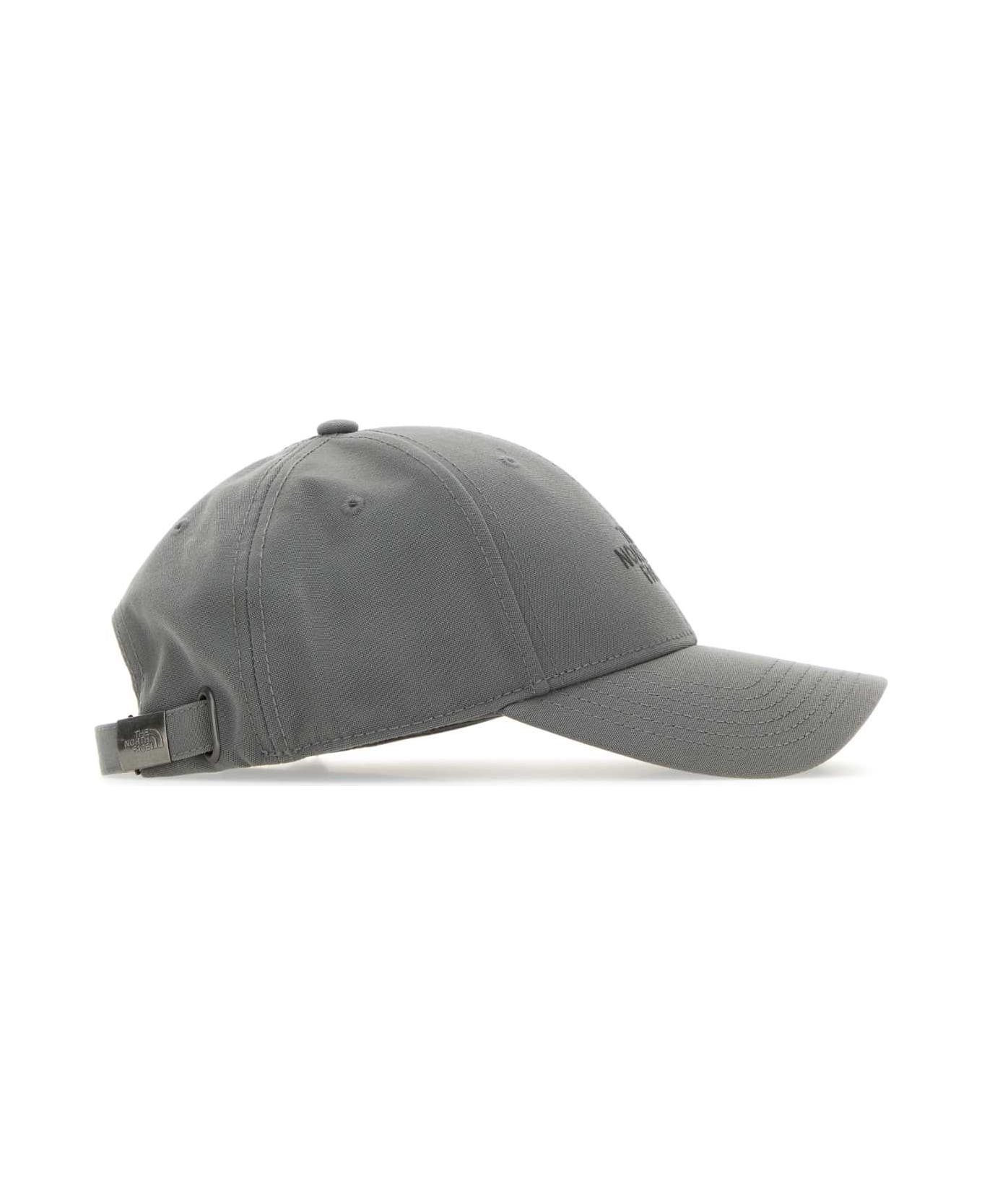 The North Face Grey Polyester Baseball Cap - SMOKEDPEARLASPHALTGREY 帽子
