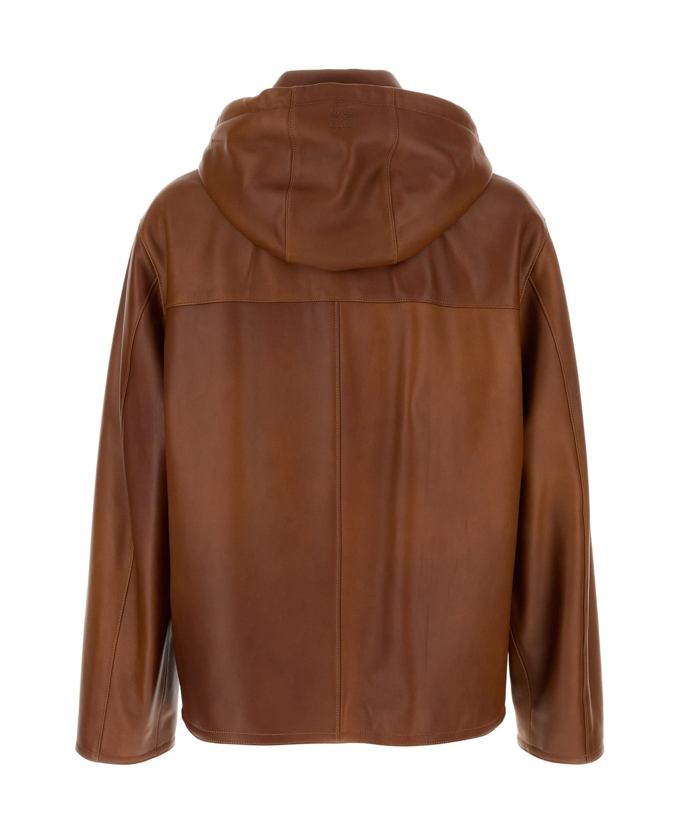 Loewe Hooded Jacket - EARTHBROWN