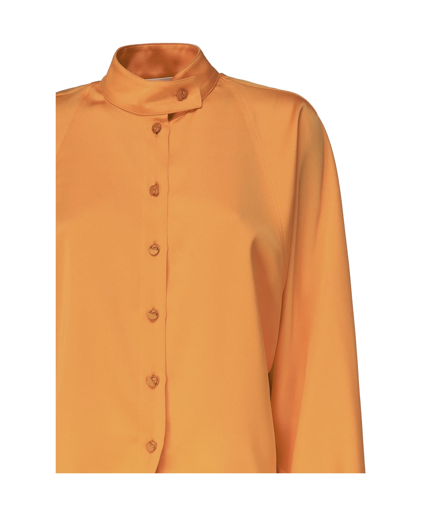 Genny Guru Collar Shirt - Orange