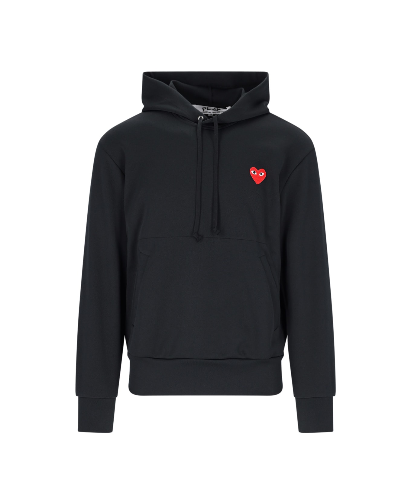 Comme des Garçons Play Logo Hoodie - Black  