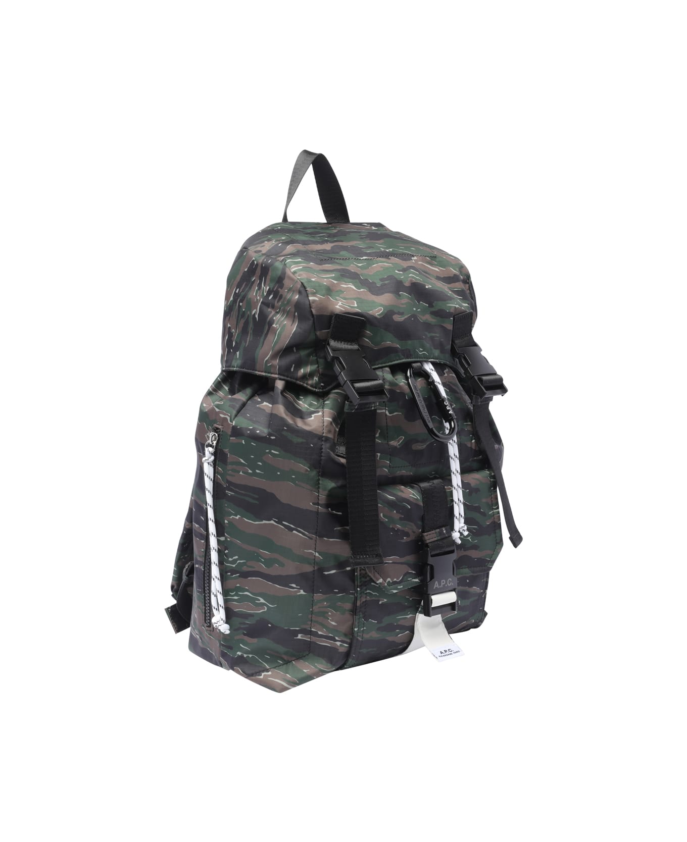A.P.C. Trek Buckle-fastened Backpack - Green バックパック