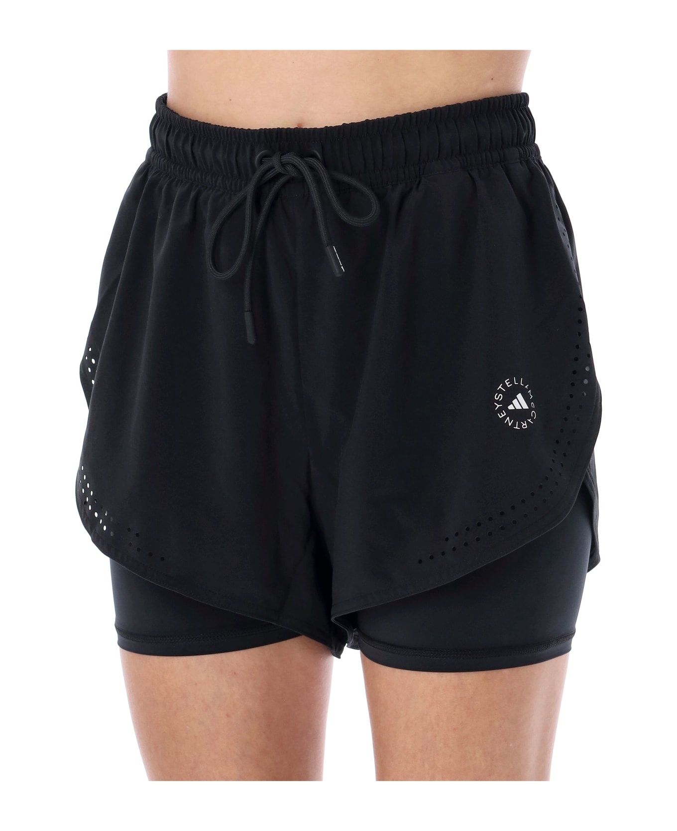 Adidas by Stella McCartney Truepurpose 2-in-1 Training Shorts - BLACK ショートパンツ
