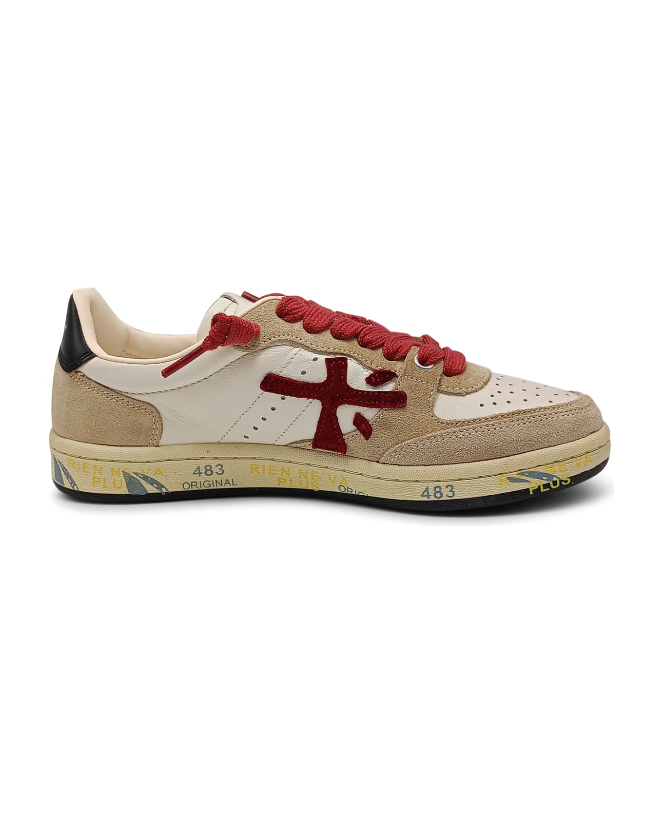 Premiata Bsktd Clayd - White