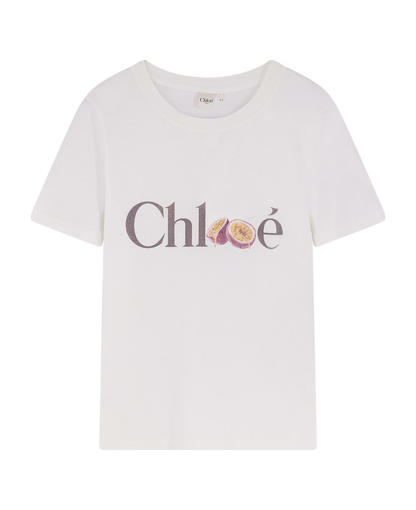 Chloé Cotton T-shirt - White