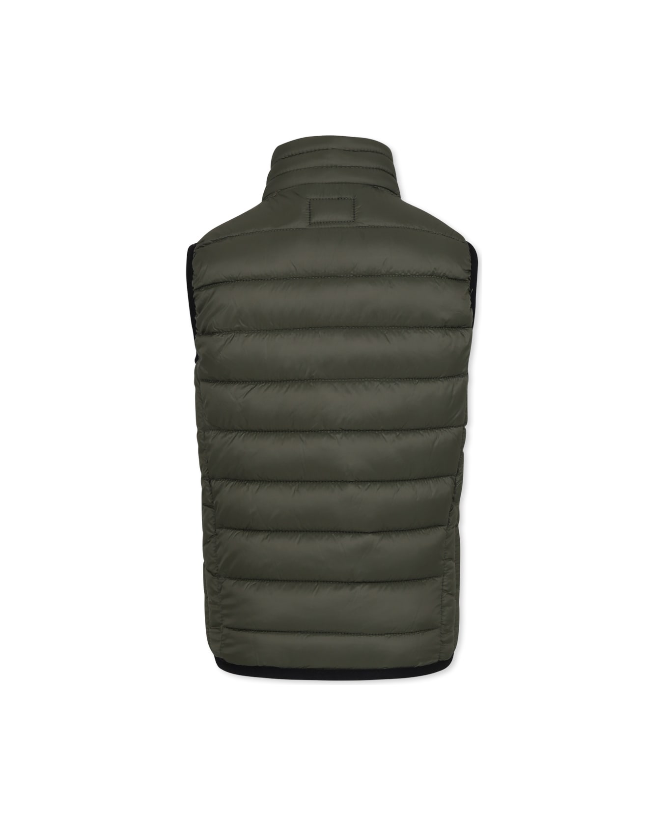 Richmond Green Vest For Boy With Smiley - Green