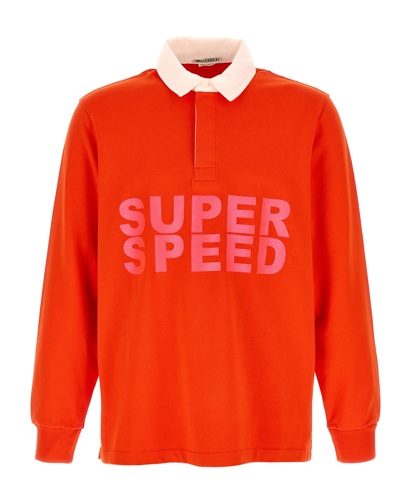 J.W. Anderson 'super Speed' Polo Shirt - Red