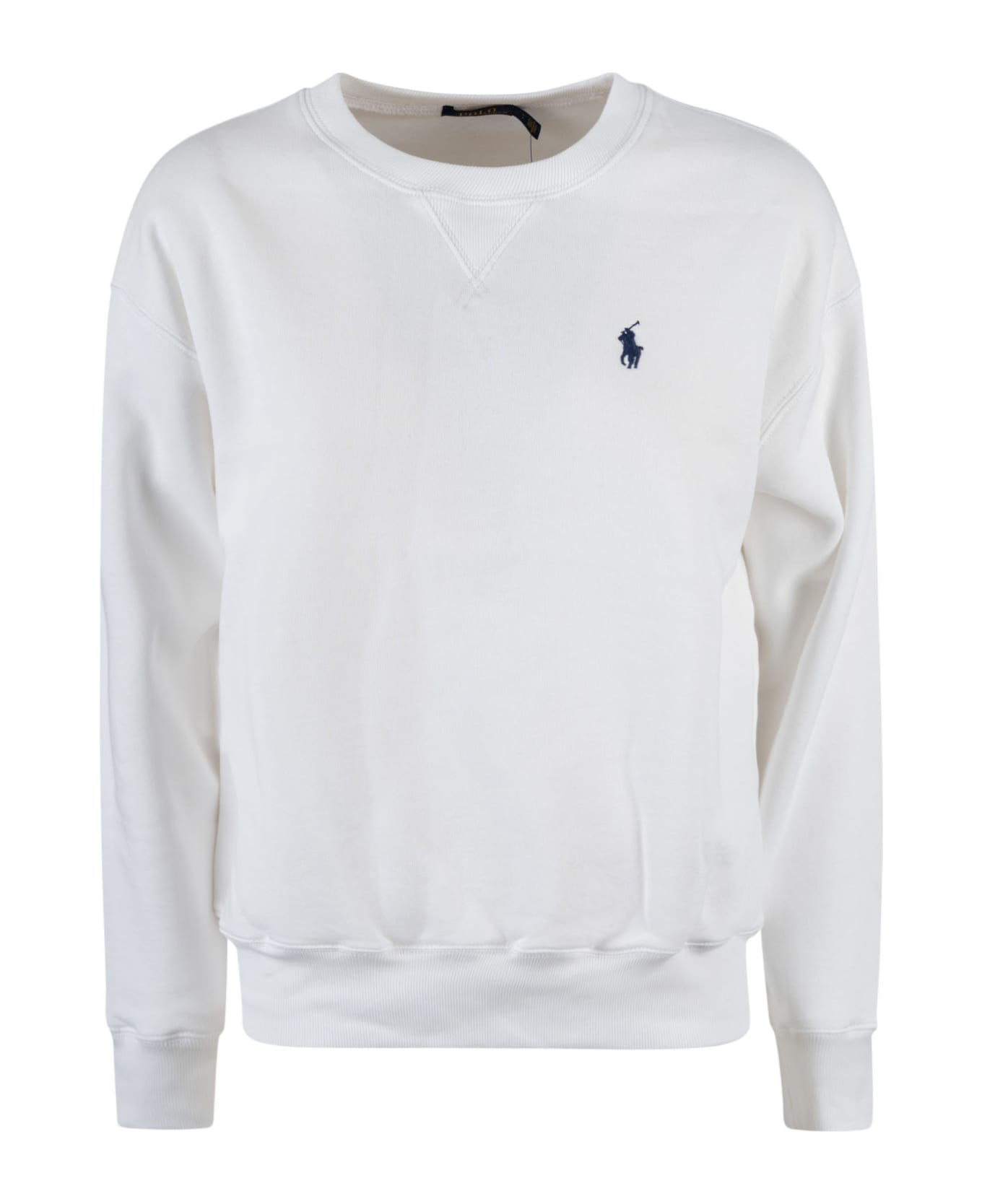 Ralph Lauren Fleece Pullover - White