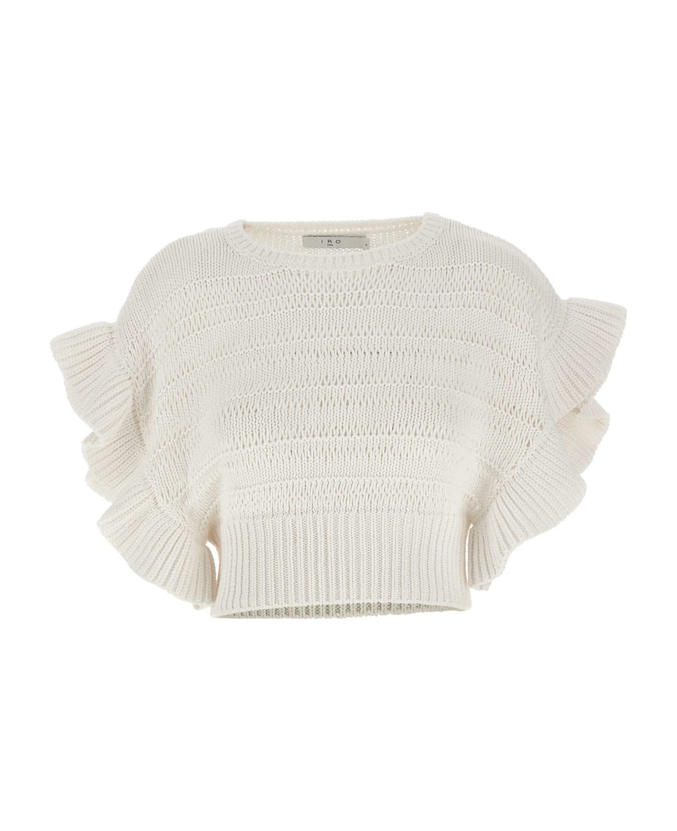 IRO "ouzna" Sweater - WHITE
