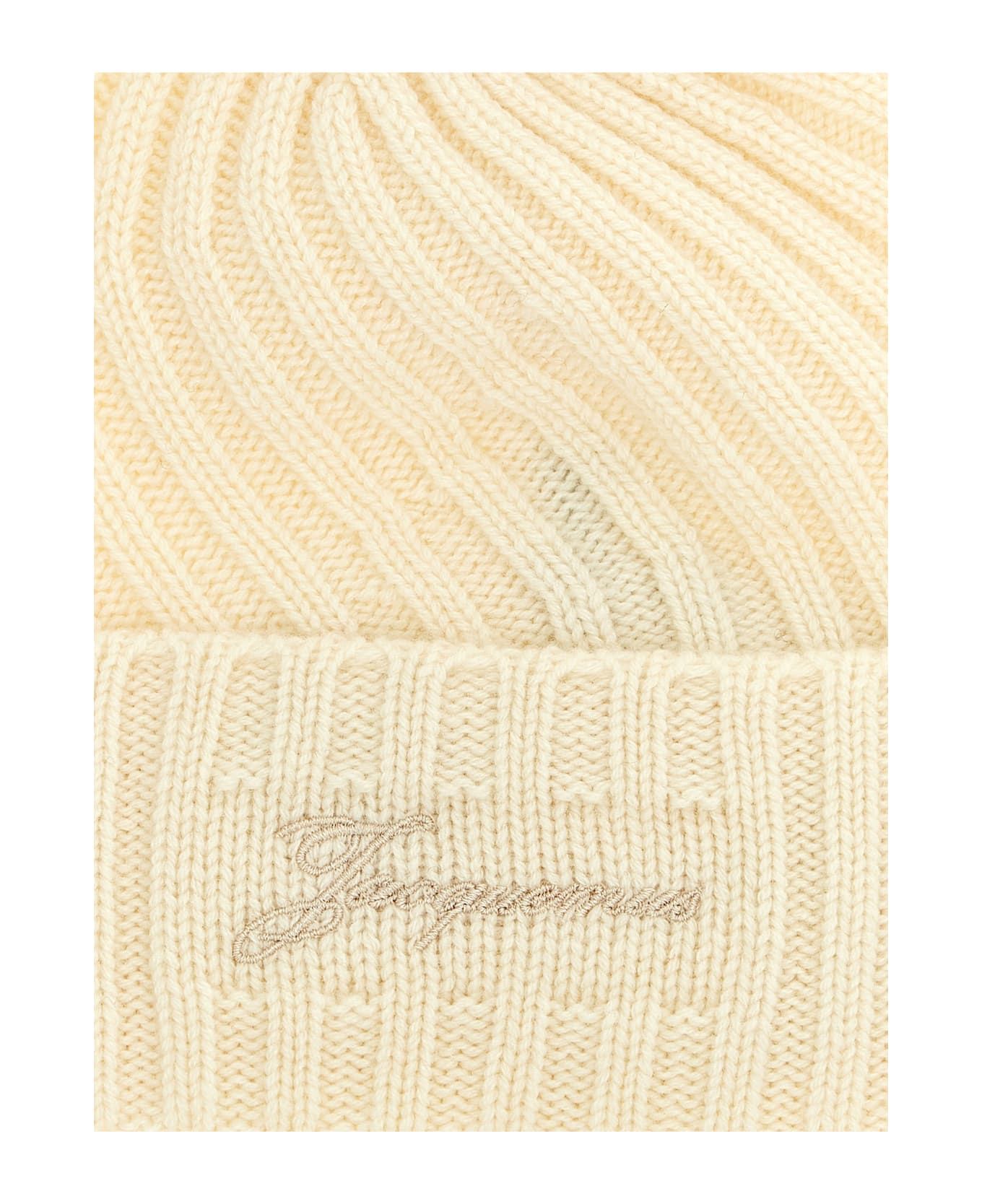 Jacquemus 
le Bonnet Tourni
 Cap - White