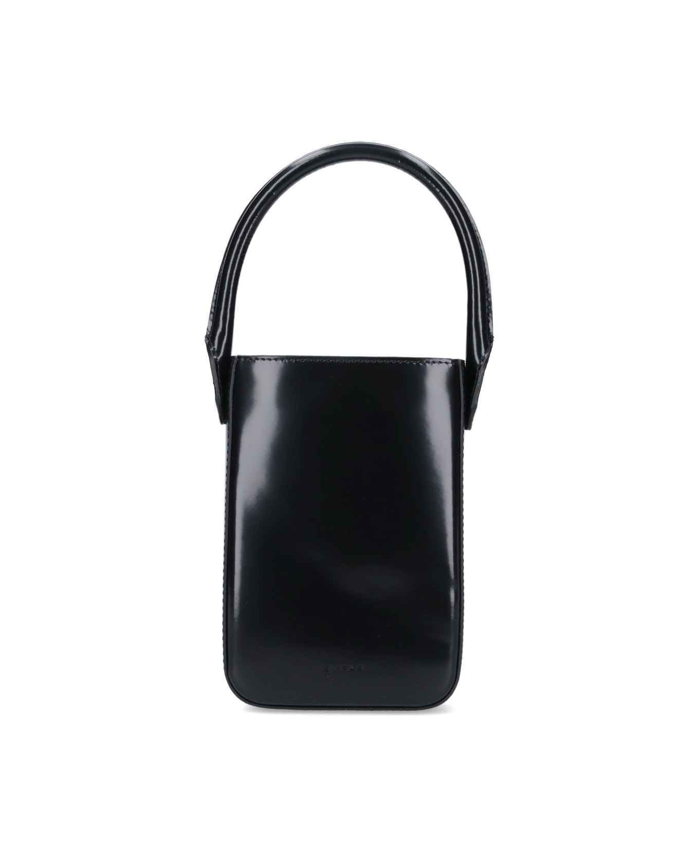 BY FAR Mini Tote Bag "the Note" - Black   トートバッグ
