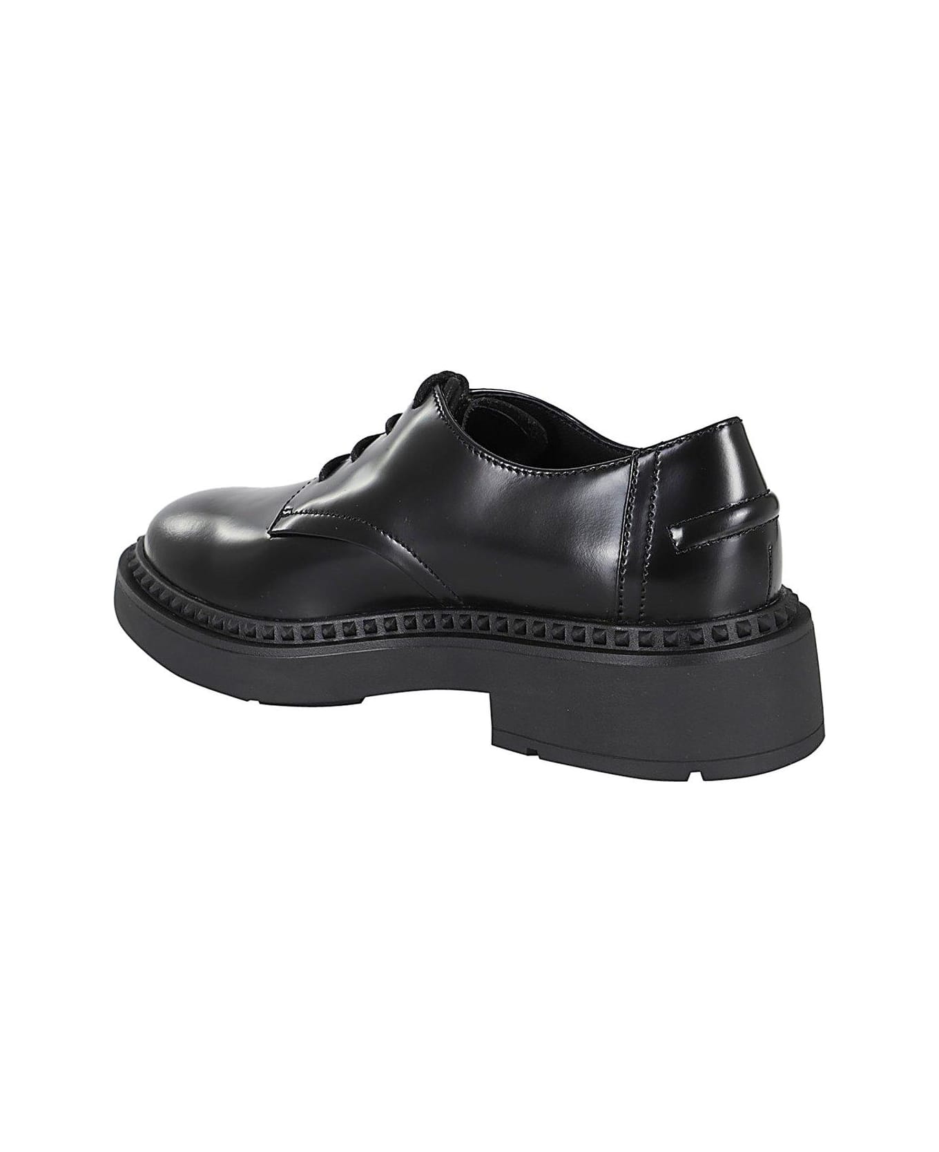 Ash Stud Detailed Lace-up Shoes