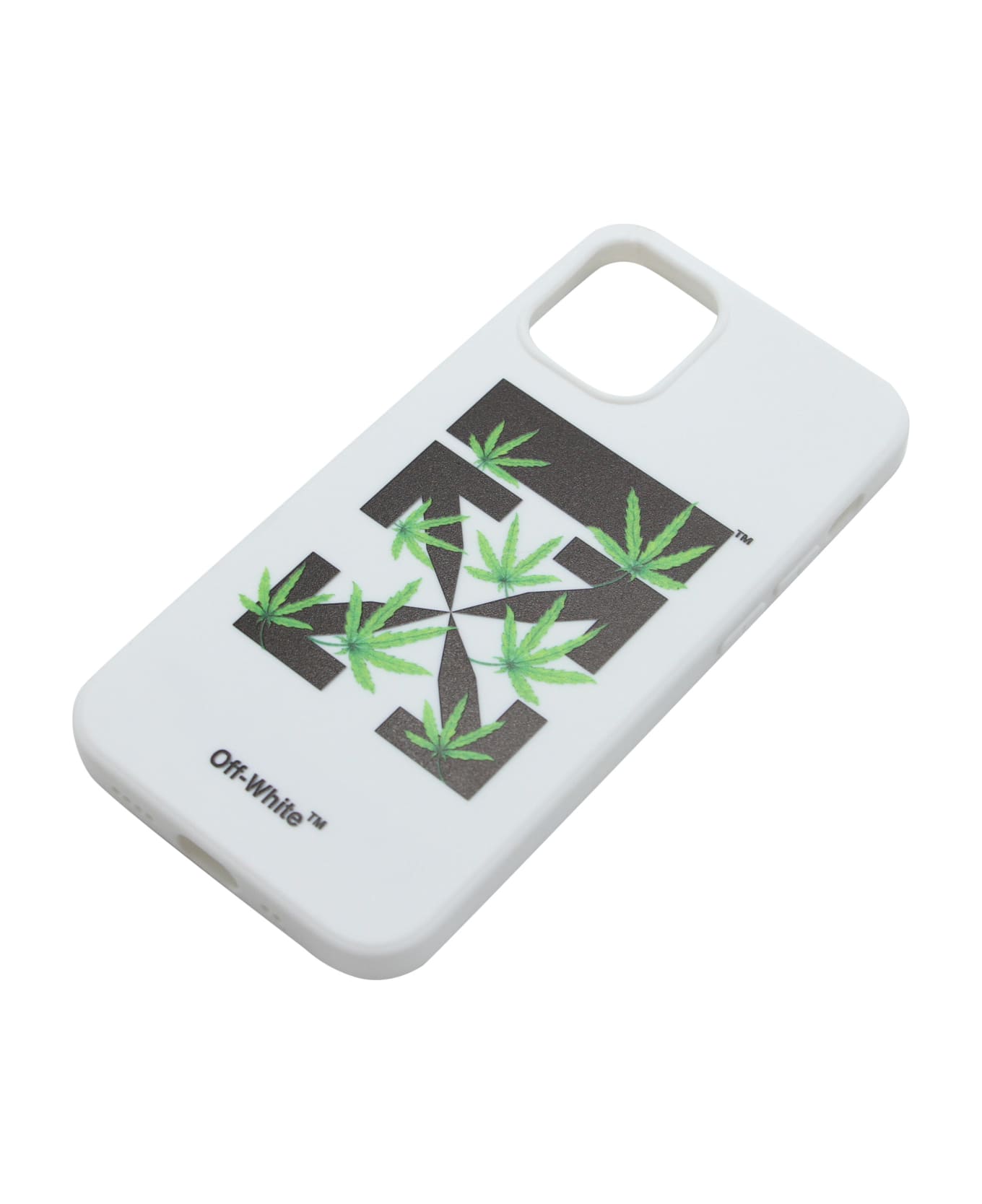 Off-White Printed Iphone 12 Mini Case - White