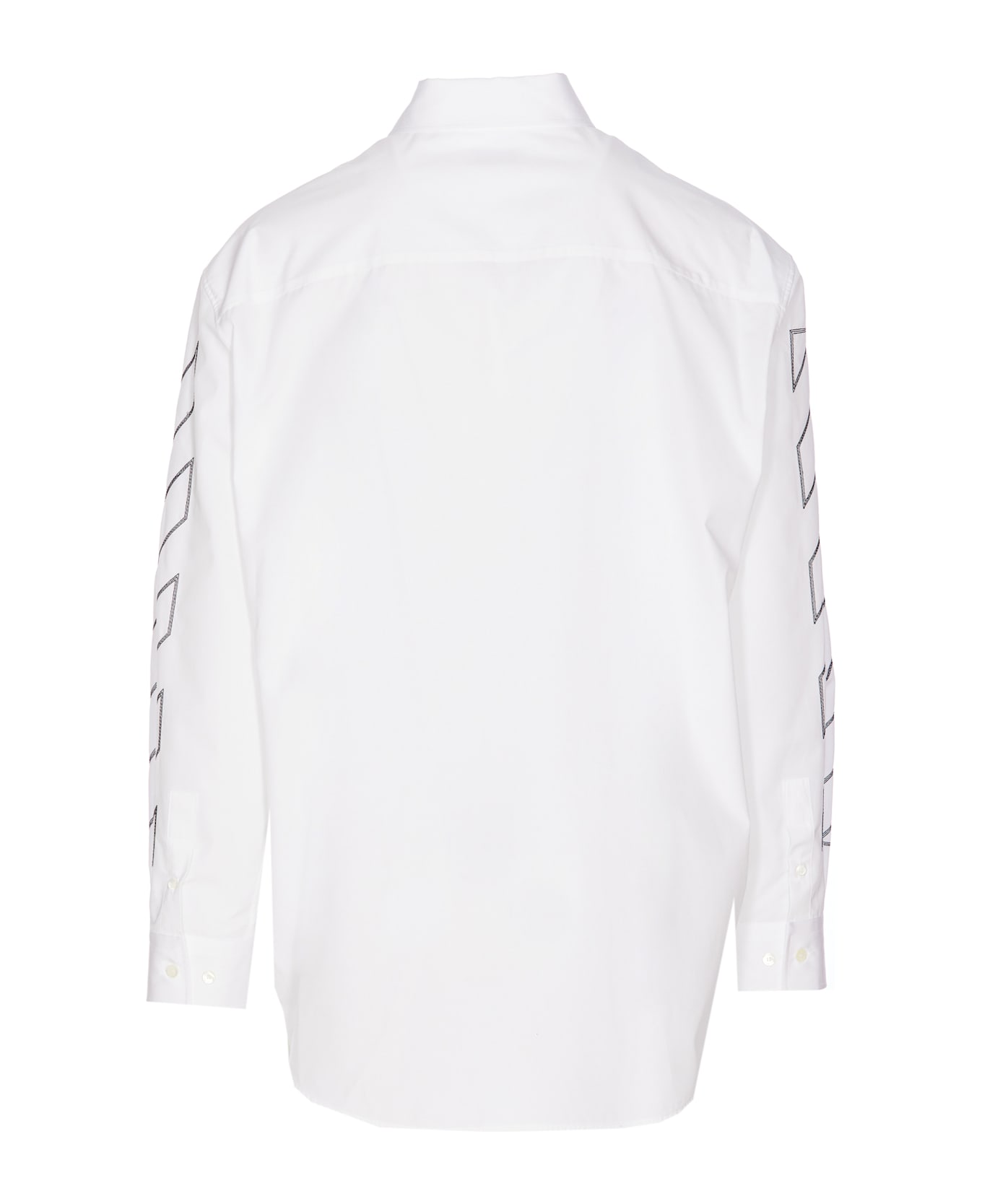 Off-White Diag Over Shirt - White