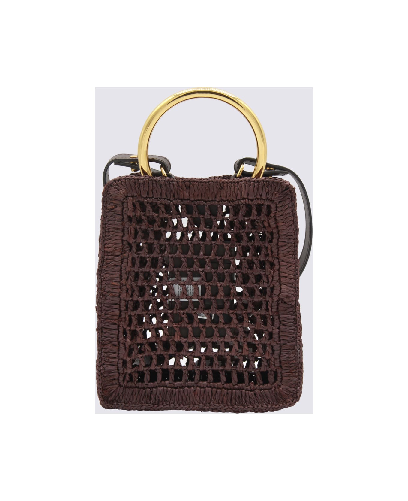 Chloé Brown Raffia Totes - Kohl Brown