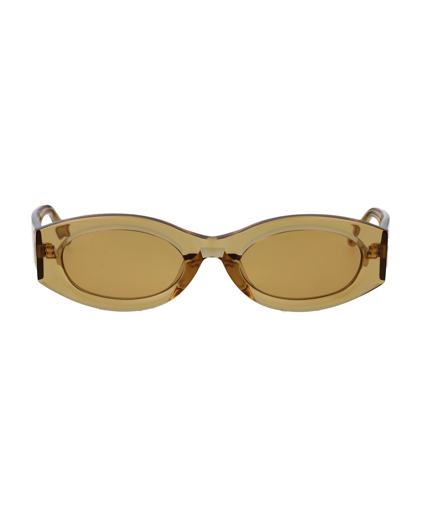 The Attico Berta Sunglasses - SAND/GOLD/SAND