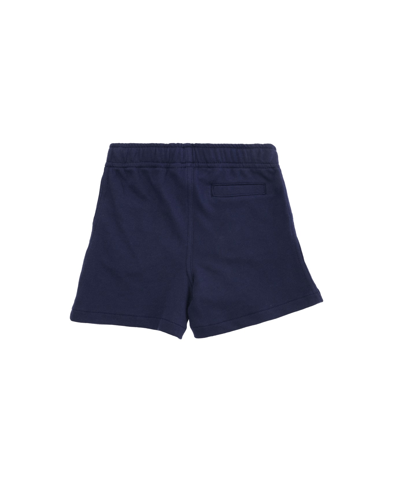 Polo Ralph Lauren Blue Shorts With Pony Embroidery In Cotton Baby - Blu ボトムス