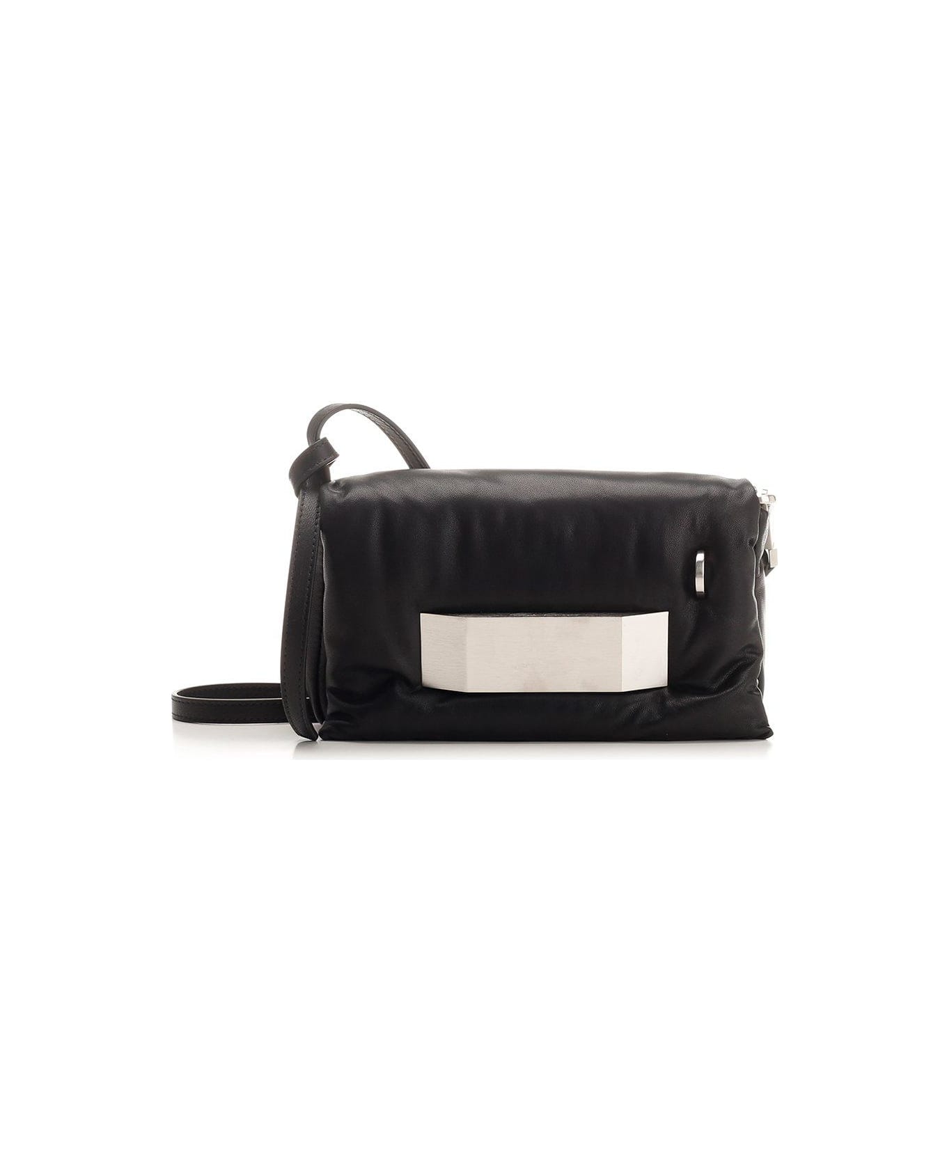 Rick Owens 'pillow Griffin' Crossbody Bag - Black