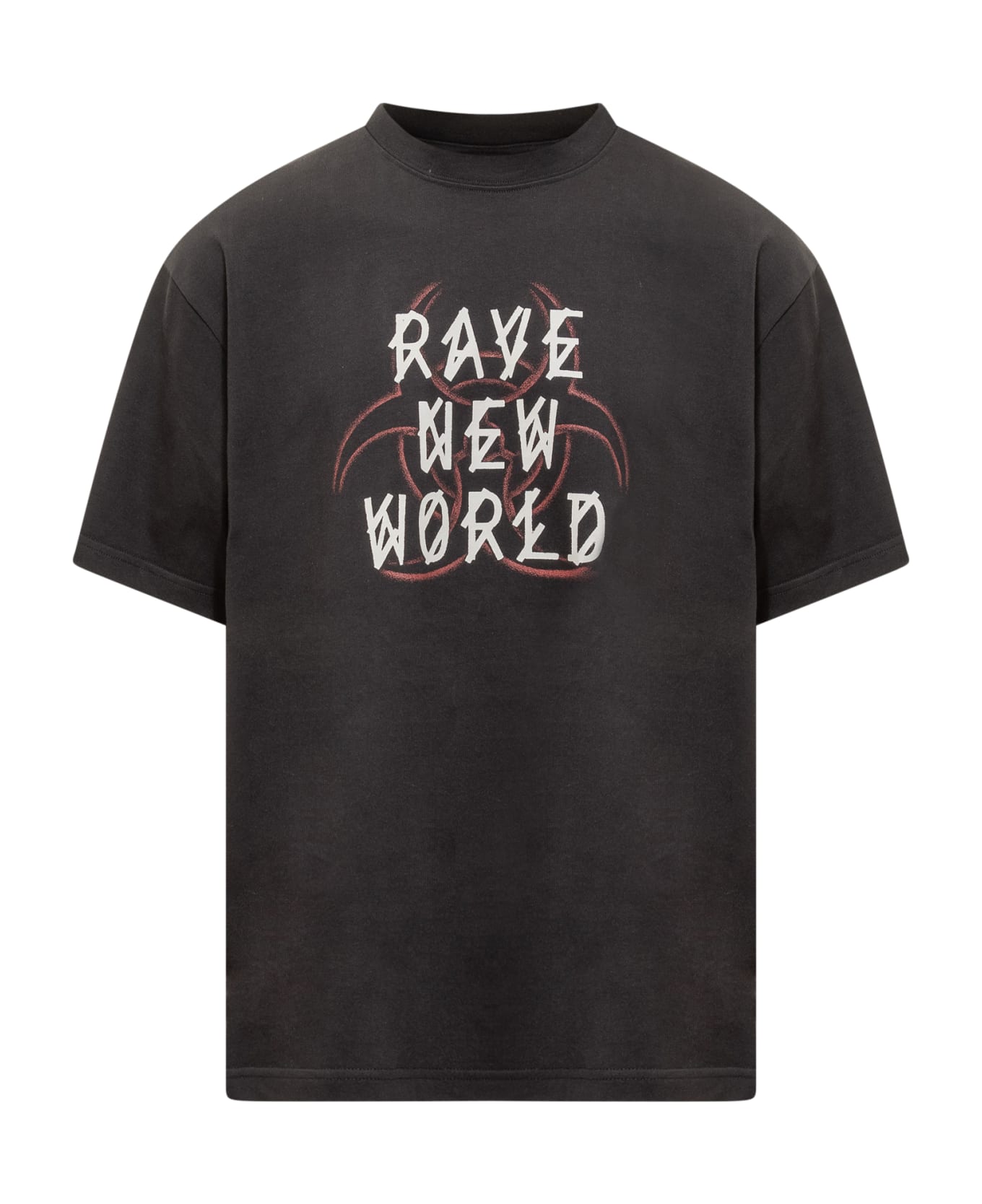 44 Label Group Rave New World T-shirt T-Shirt - BLACK シャツ