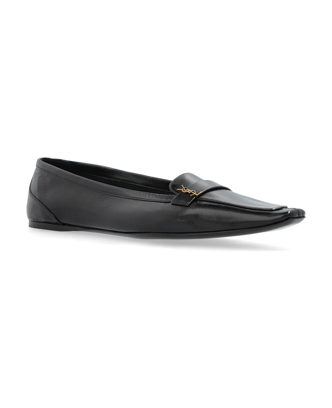 Saint Laurent Ballet Flats Poppy - Black