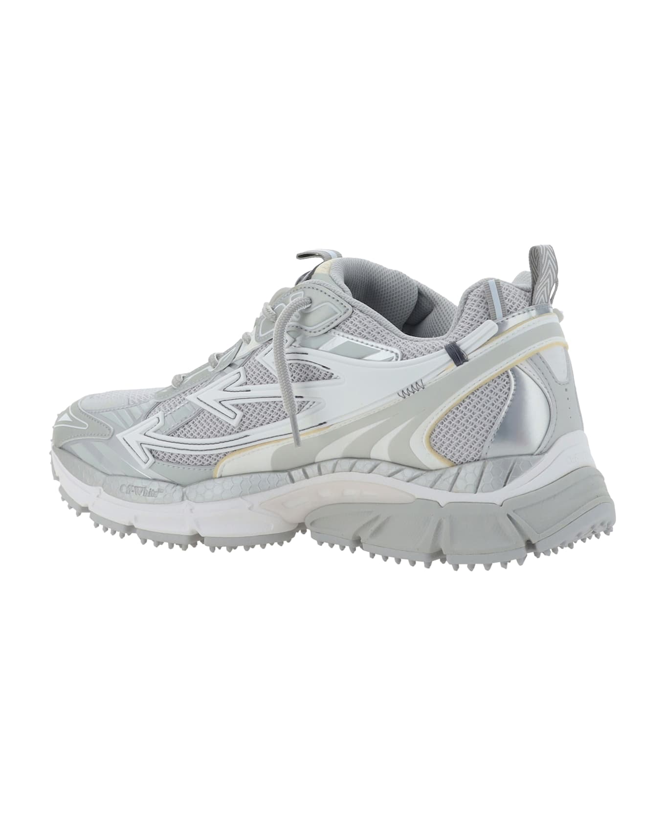 Off-White Be Right Back Sneakers - Grey Silver