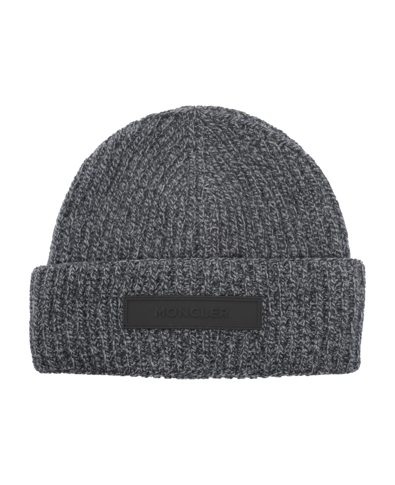 Moncler Logo Hat - Grey