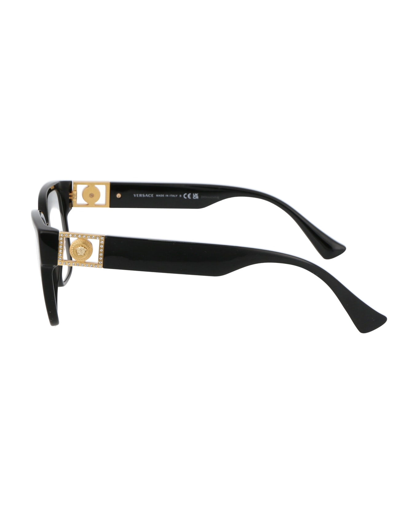 Versace Eyewear 0ve3329b Glasses - GB1 BLACK アイウェア