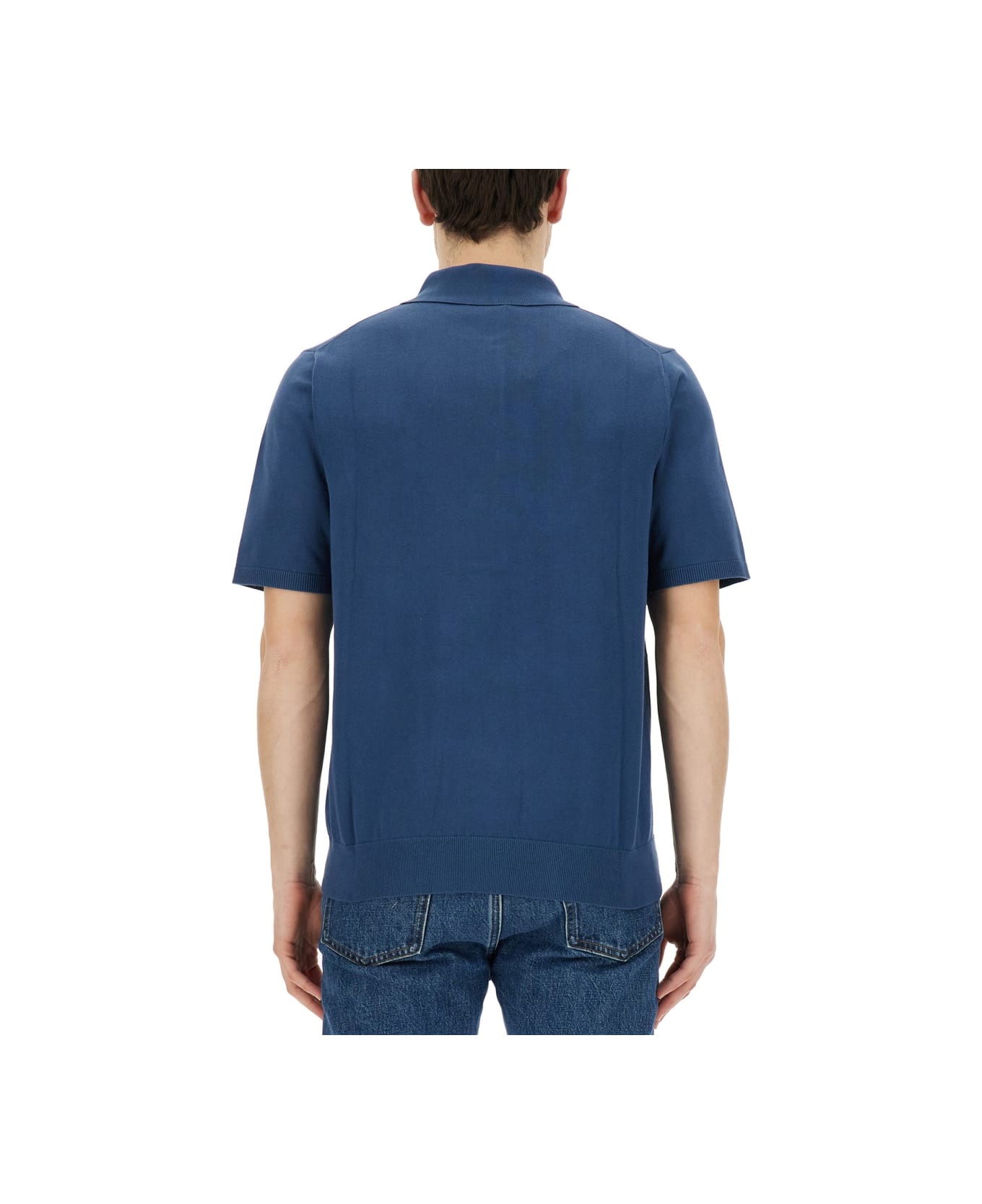 PS by Paul Smith Regular Fit Polo Shirt - BLUE ポロシャツ