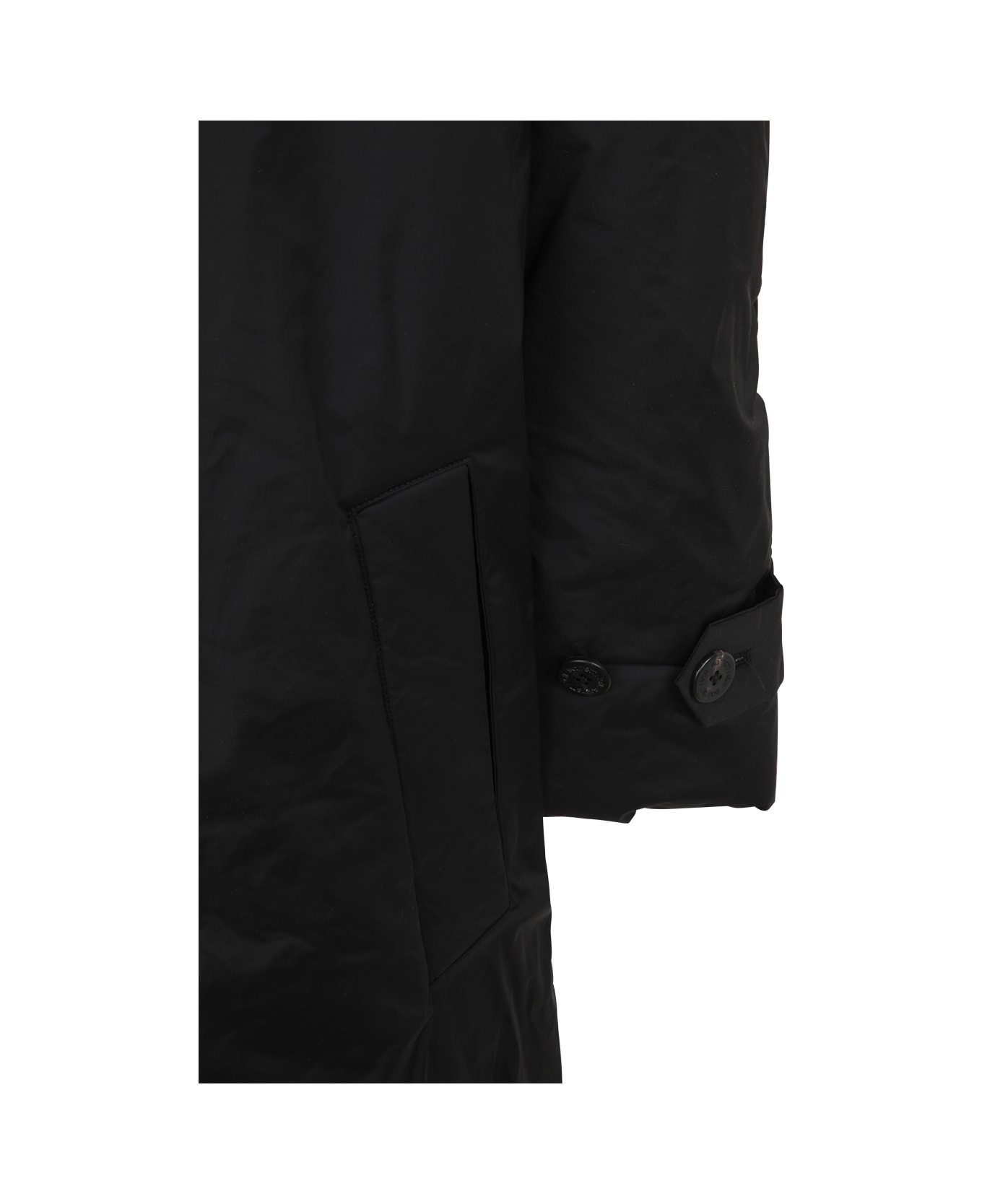 Neil Barrett Standard Nylon Trench Coat - Black