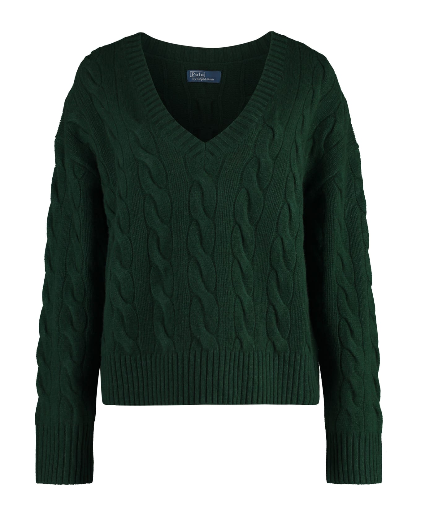 Ralph Lauren Wool And Cashmere Sweater - Green