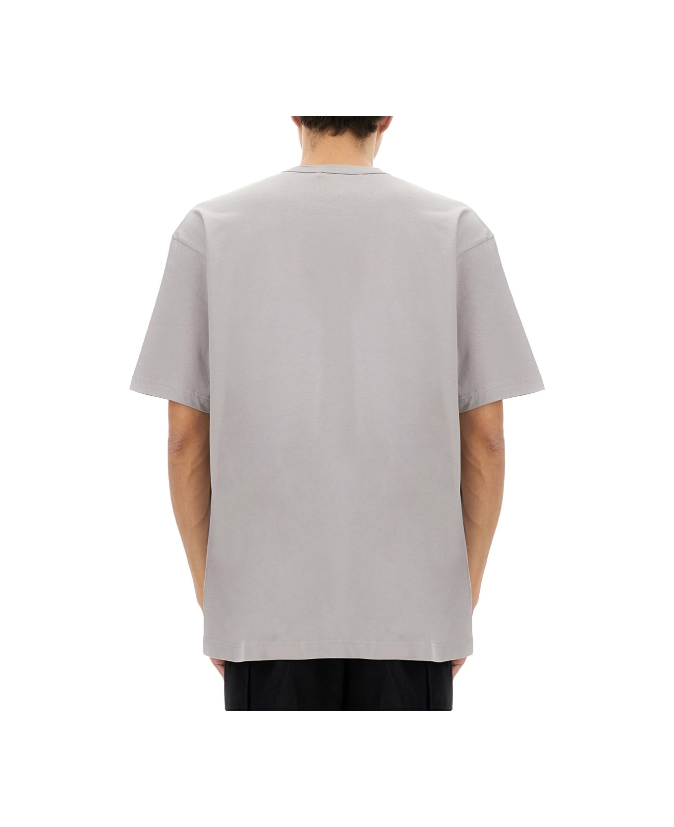 Comme des Garçons Shirt T-shirt With Logo - GREY シャツ