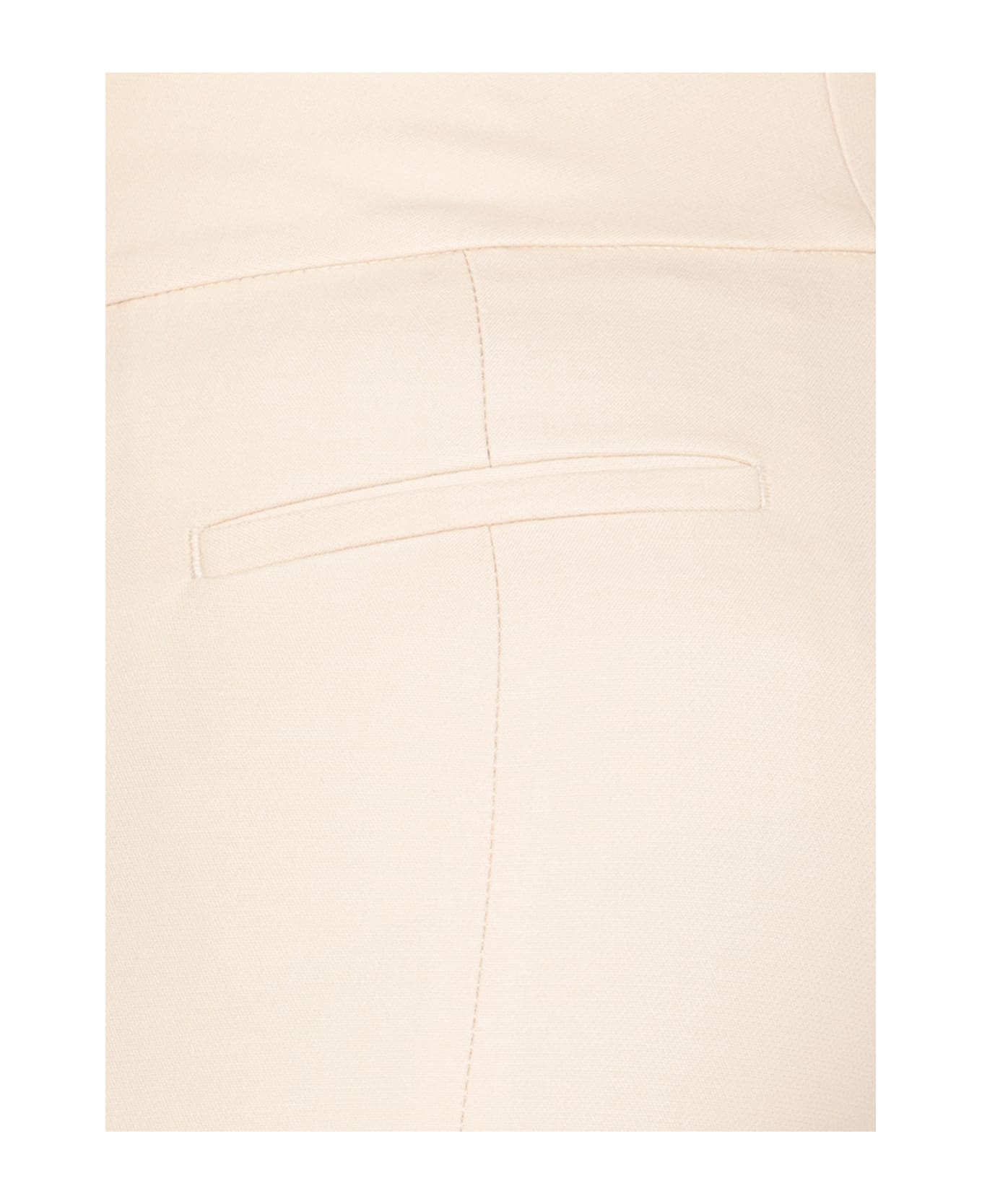 Peserico Cotton Trousers - Ivory