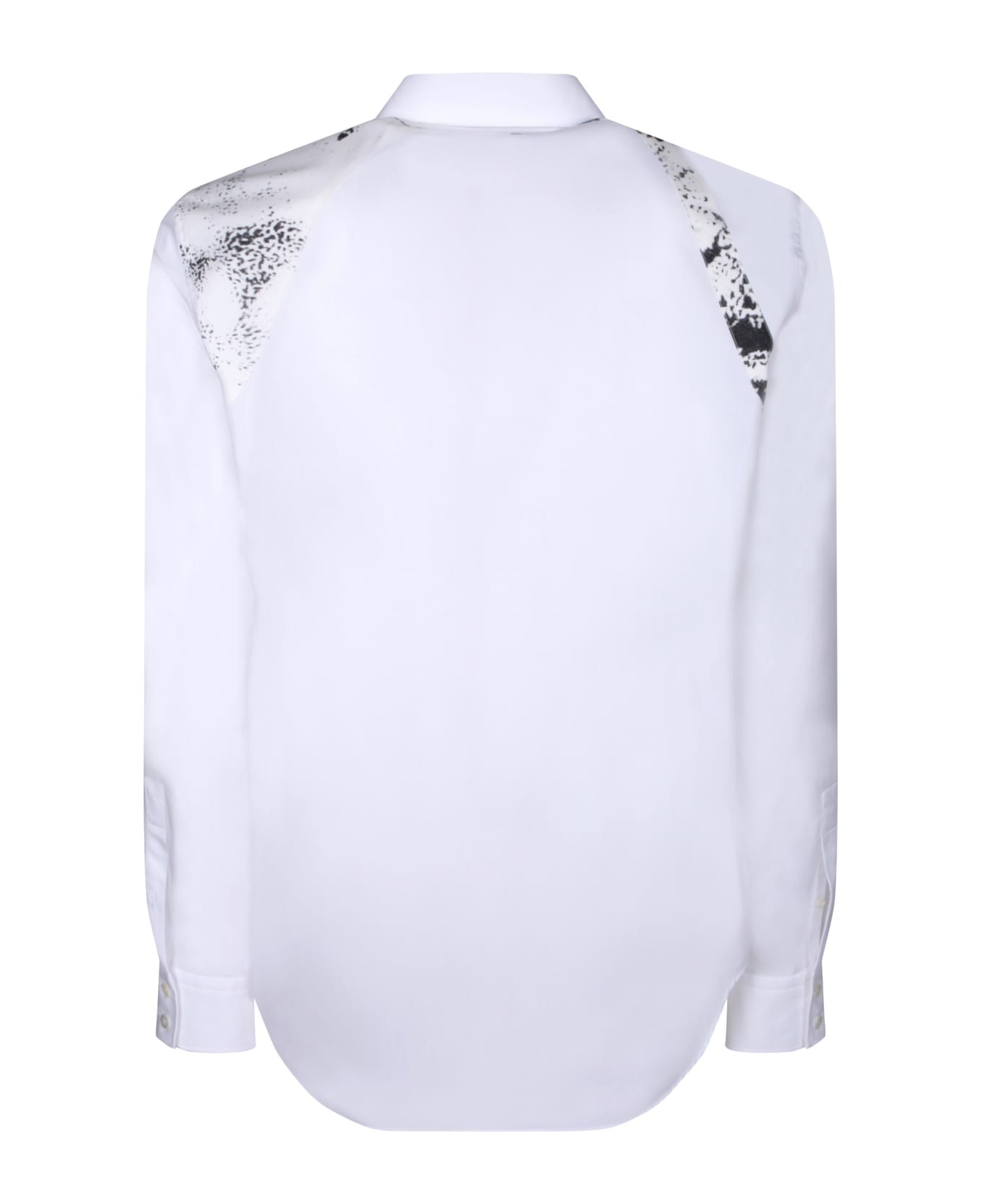Alexander McQueen Printed Harness Shirt - Optical White シャツ
