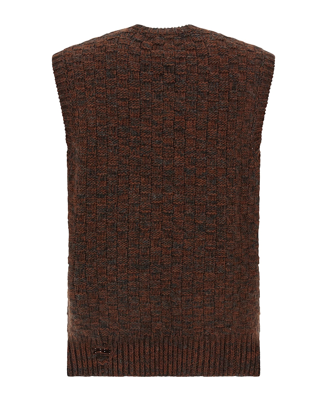MM6 Maison Margiela Knitted Vest - Multicolor