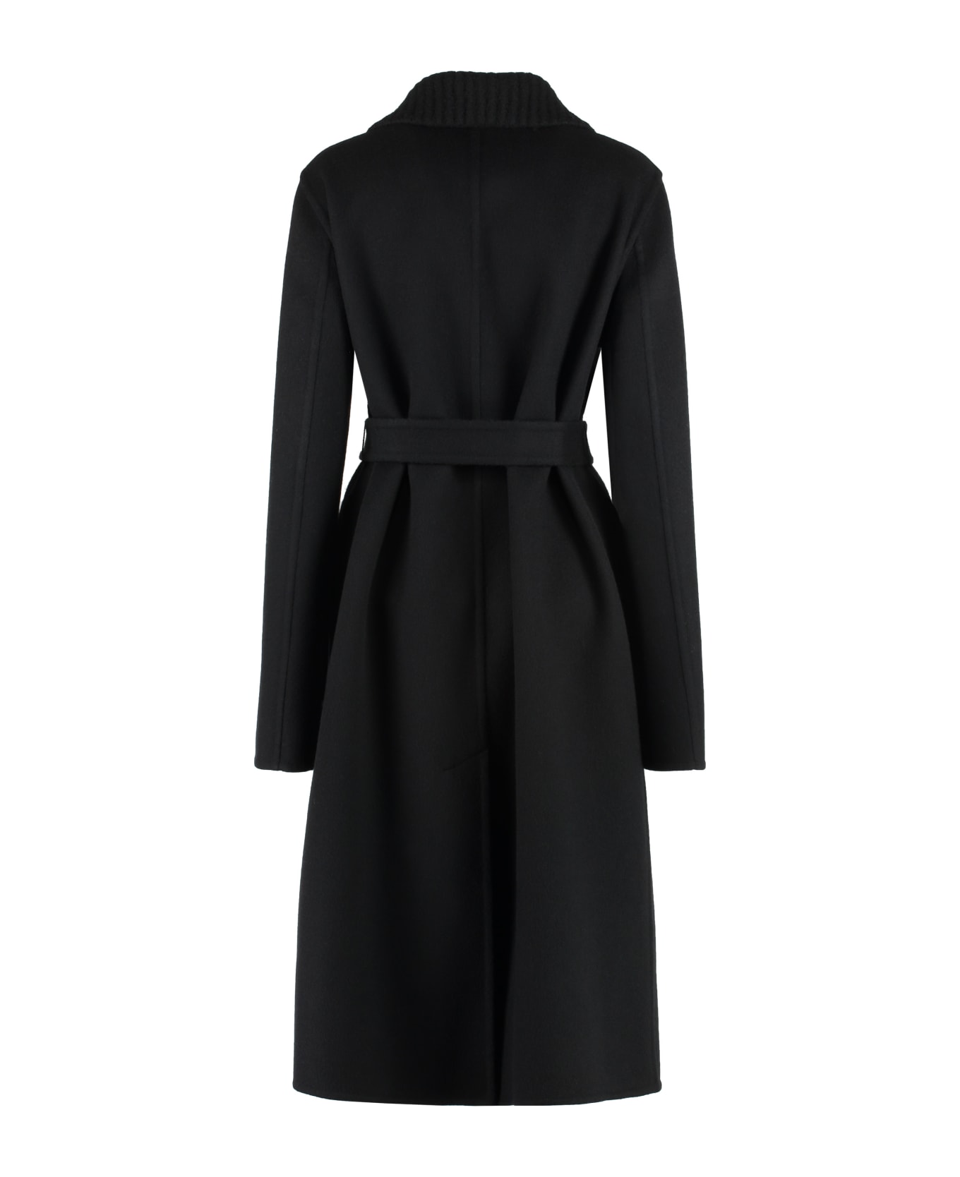 Jil Sander Wool And Angora Coat - black コート