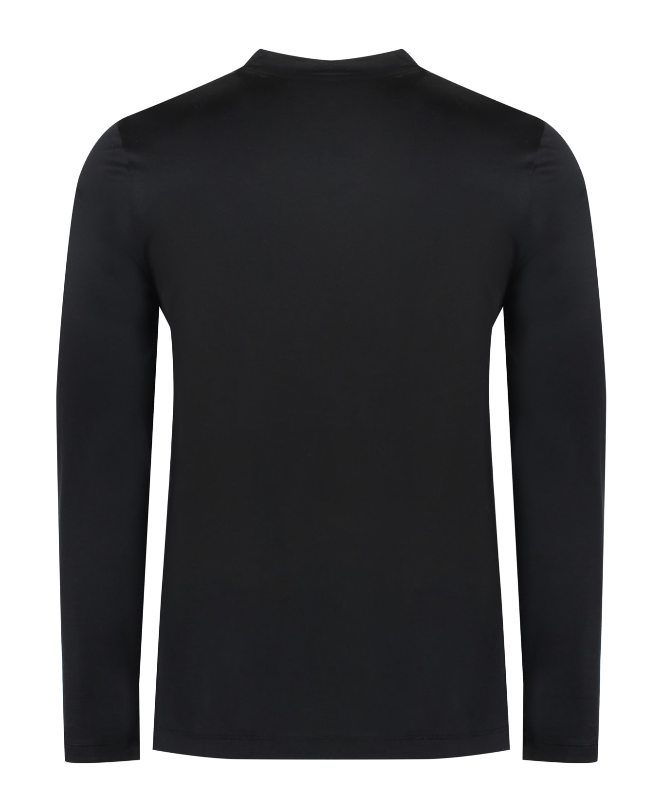 Emporio Armani Long Sleeve T-shirt - black