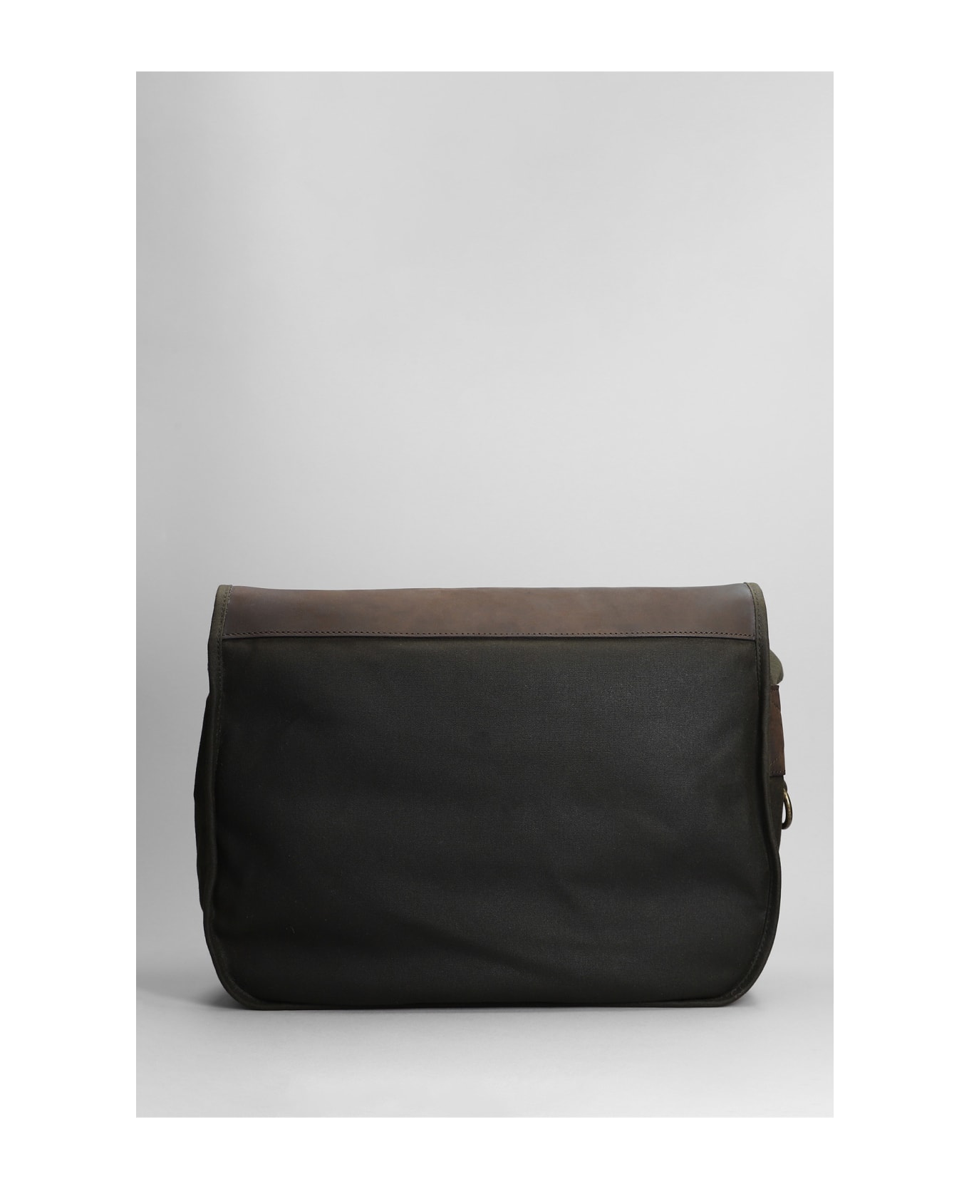 Barbour Tarras Waxed Messenger Bag - Green