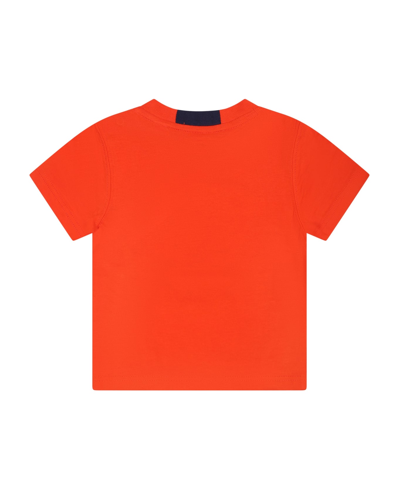 Timberland T-shirt Orange Pour Bébé Garçon Avec Logo - Orange Tシャツ＆ポロシャツ