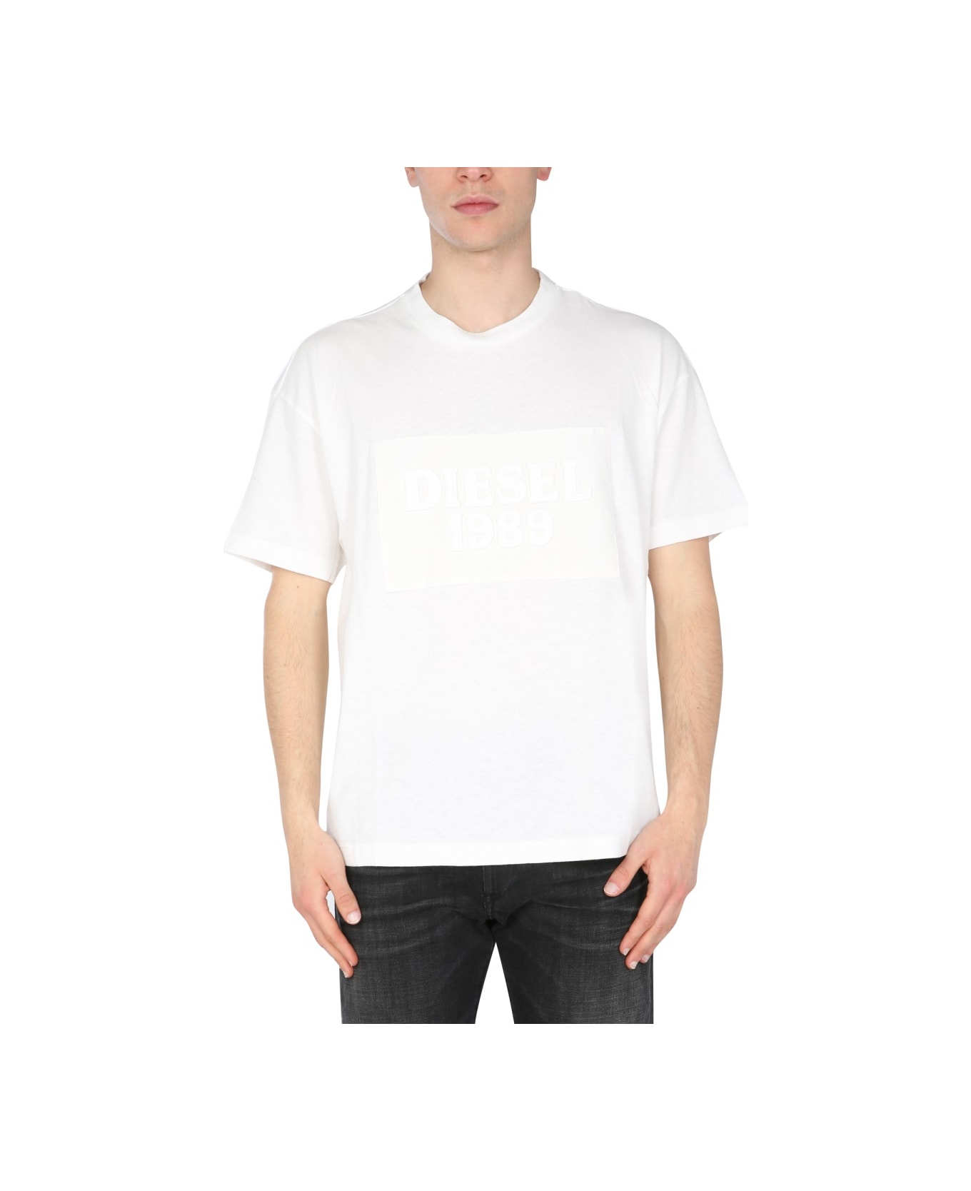 Diesel Crew Neck T-shirt - WHITE シャツ