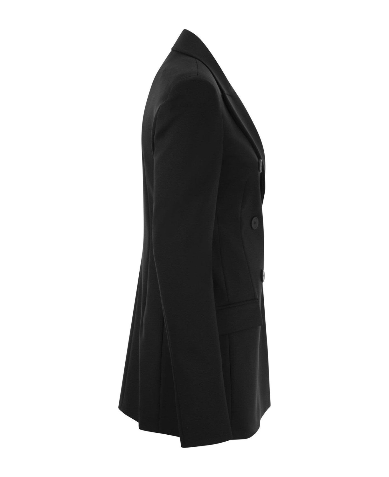 SportMax Frizzo Jersey Jacket - Black コート