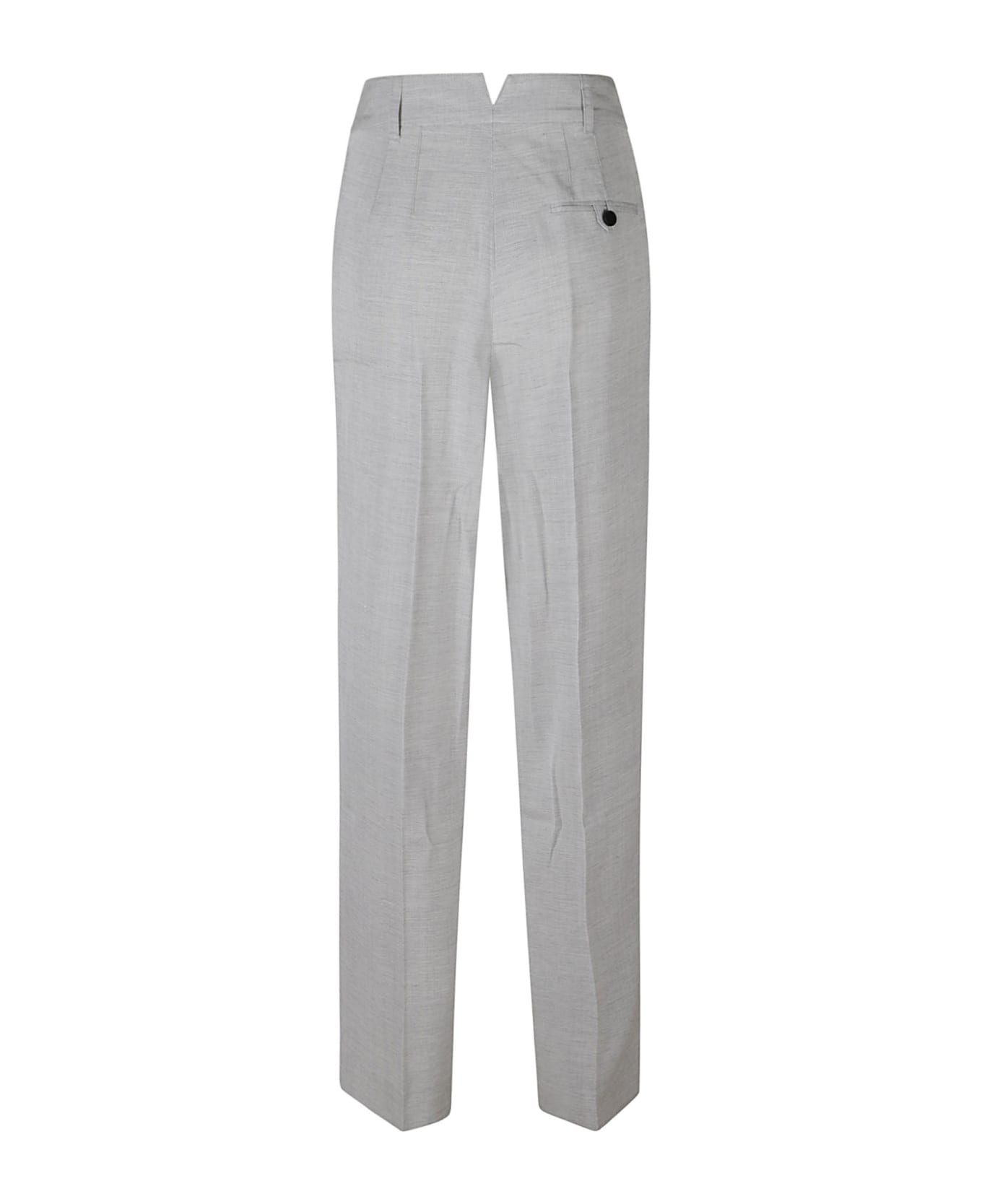 Jacquemus Pleat Detail Plain Trousers - 910 LIGHT GREY ボトムス