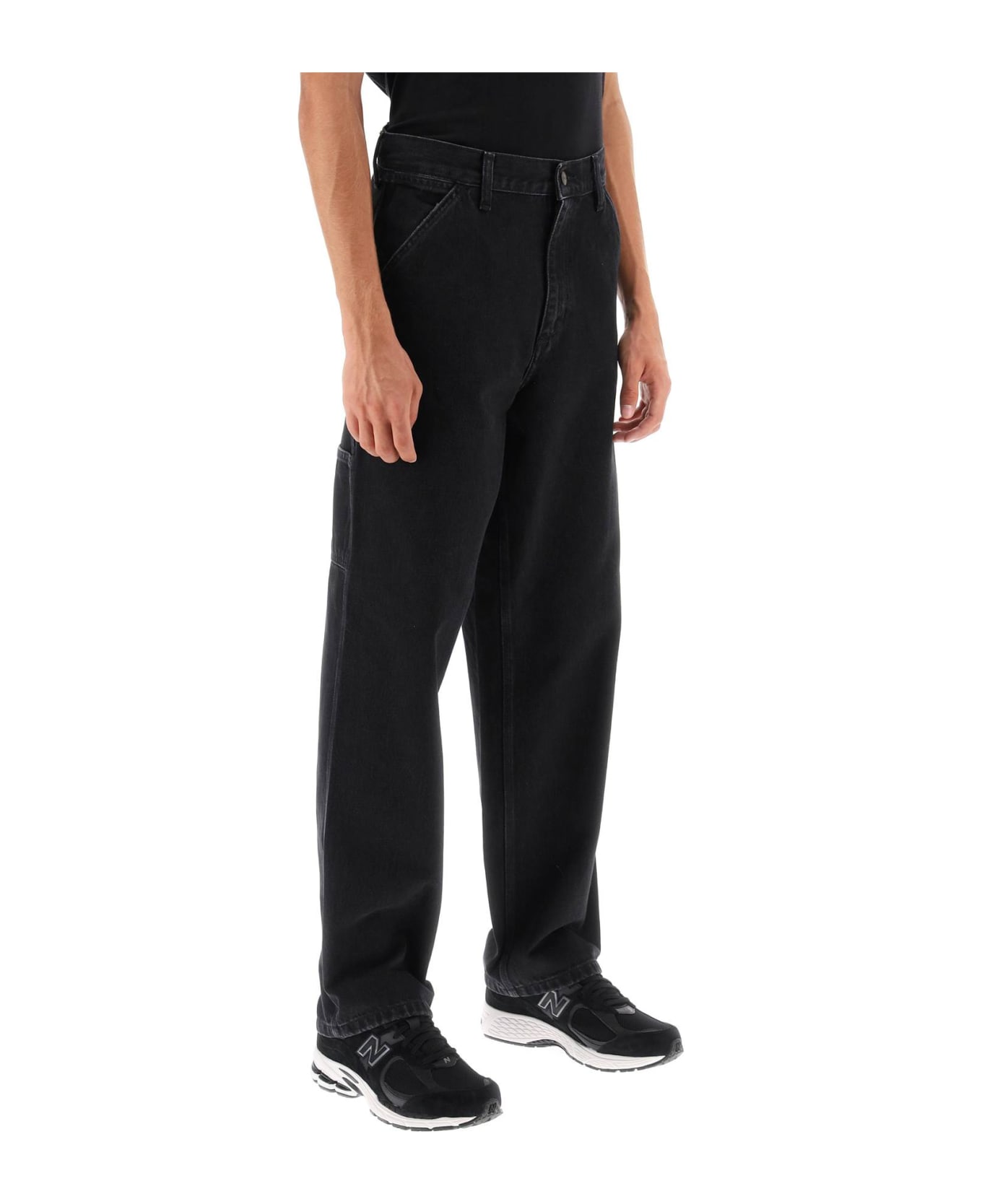 Carhartt Wip Single Knee Jeans - Black