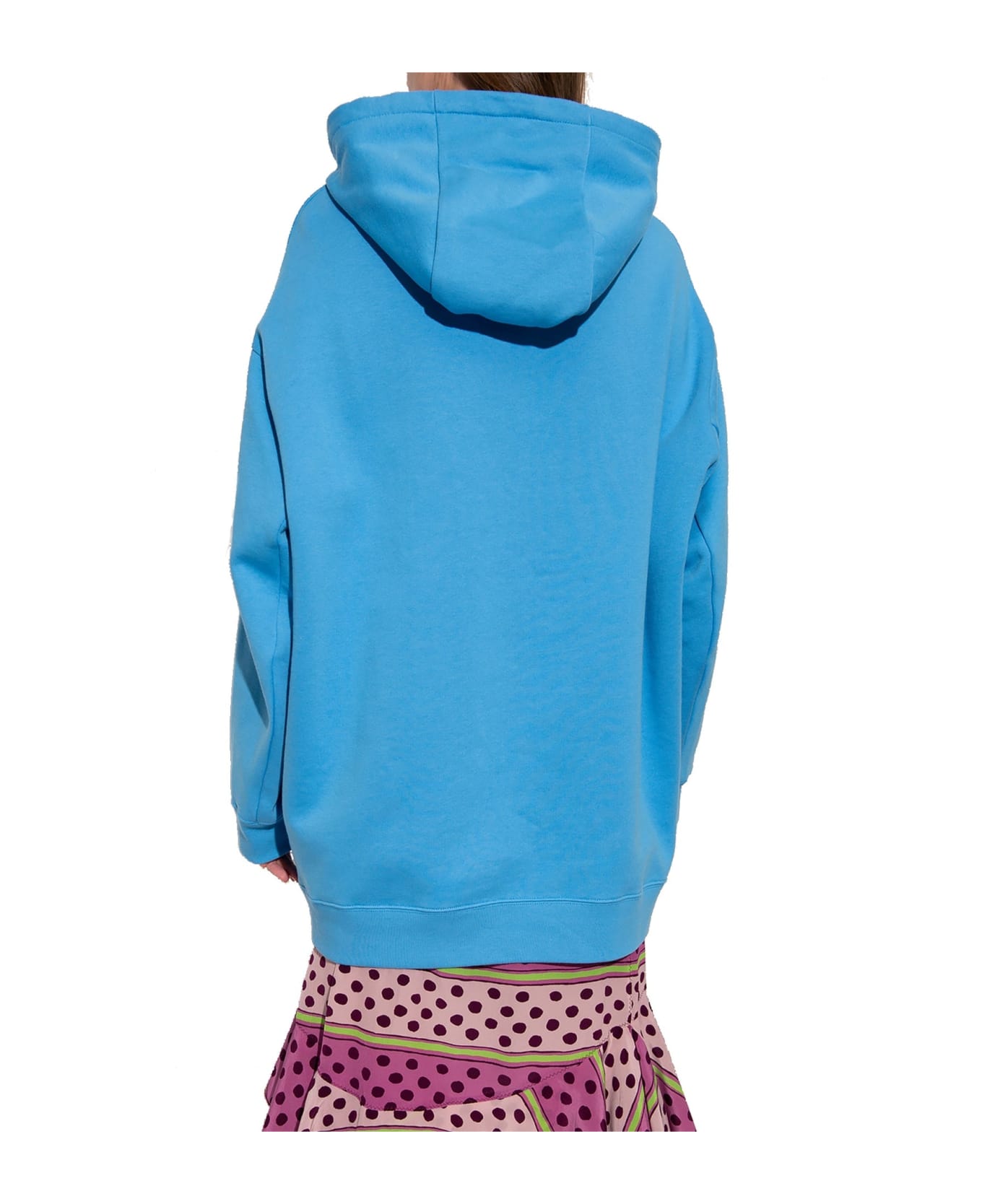 Marni Oversize Hooded Sweatshirt - Blue